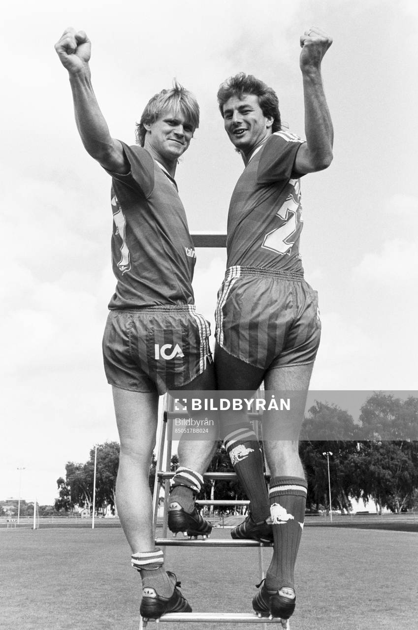 Peter Karlsson och Billy Landsdowne