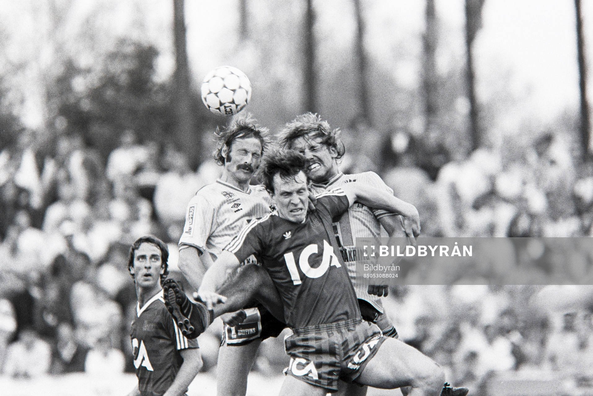 Rolf-Inge Andersson, Hans Larsson, Mjällby och Peter
