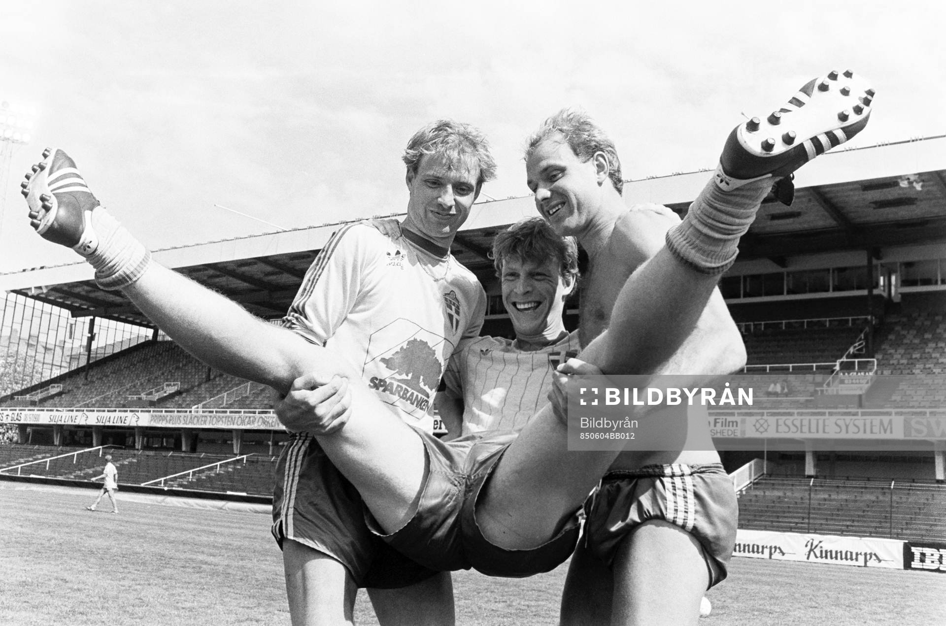 Tre österspelare Andreas Ravelli, Peter Truedsson och