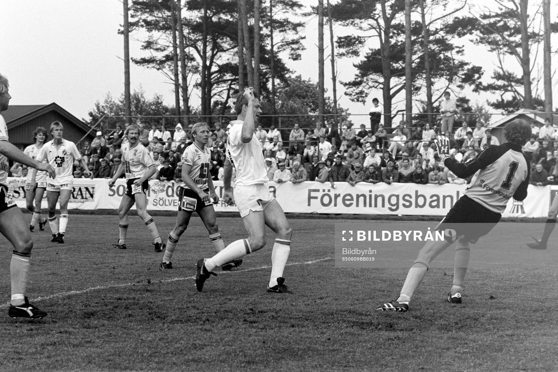 Sven Dahlkvist gör 0-1 för AIK