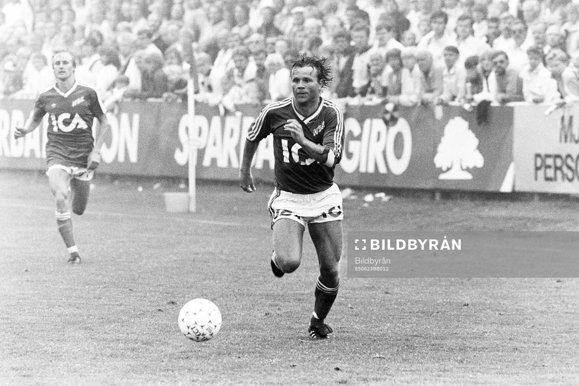 Mats Jingblad, Halmstad med bollen