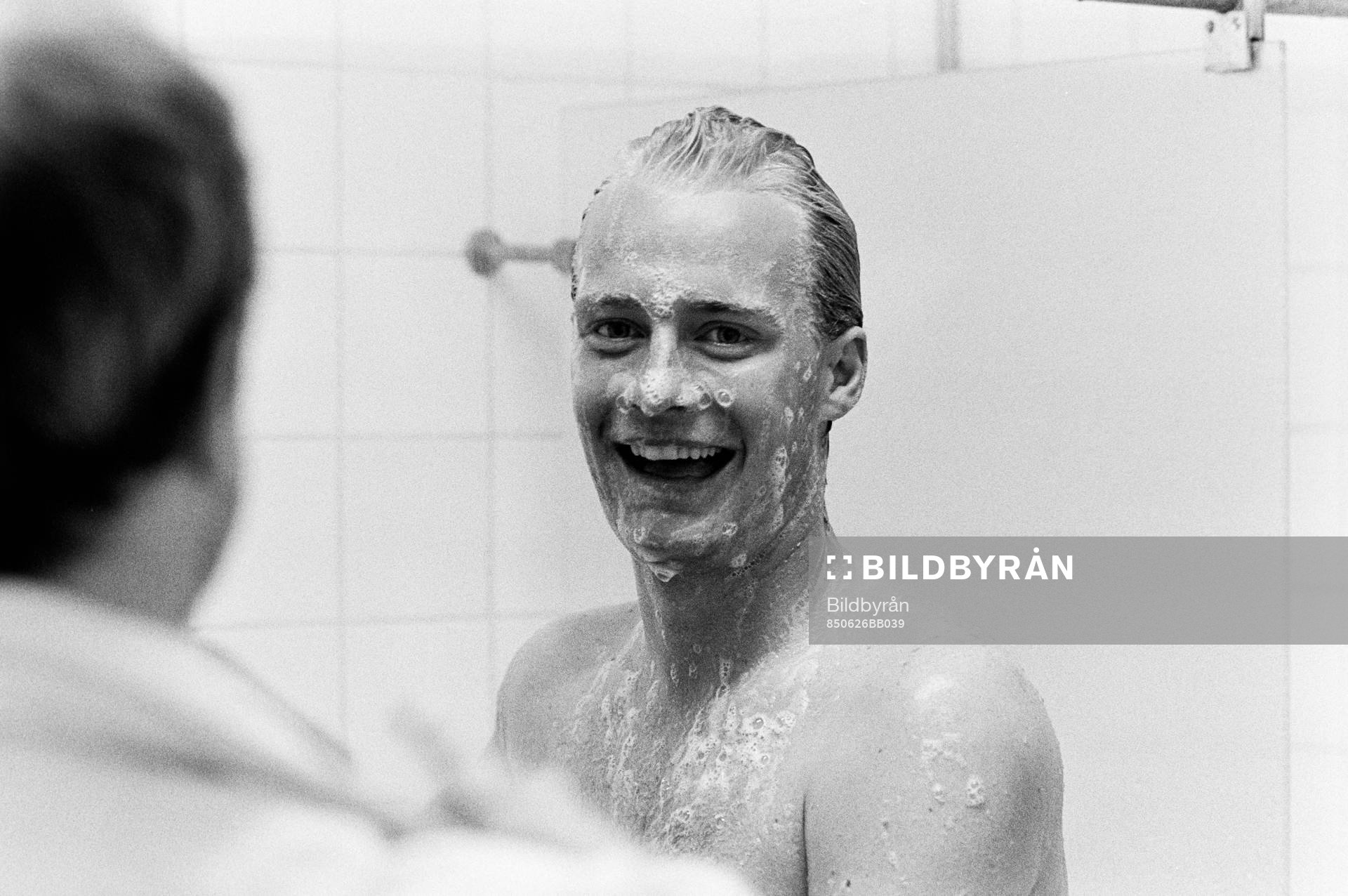 Malmös matchhjälte och tremålsskytt Mats Magnusson jublar