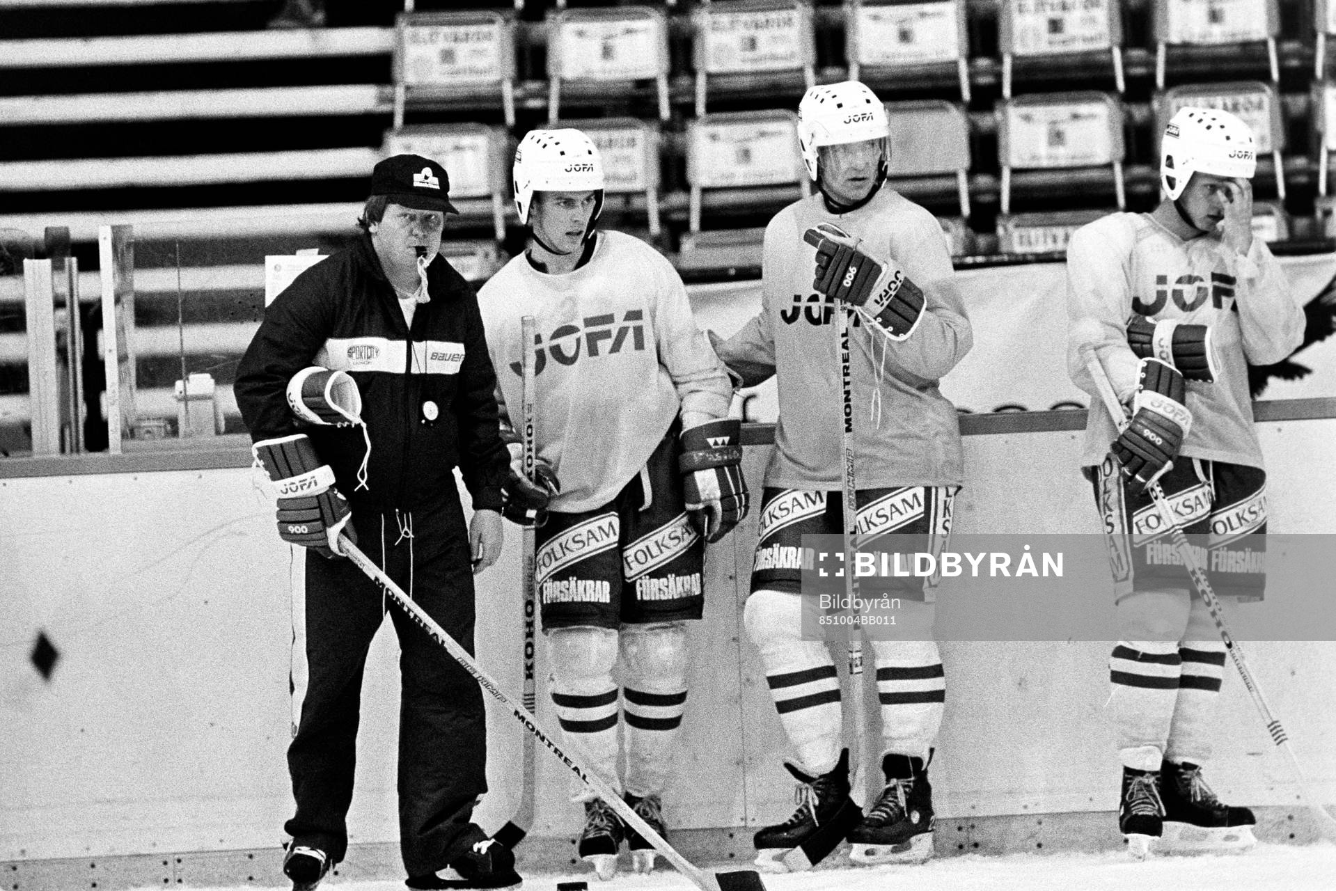 Håkan Nygren, tränare, Thomas Olofsson, Per-Arne
