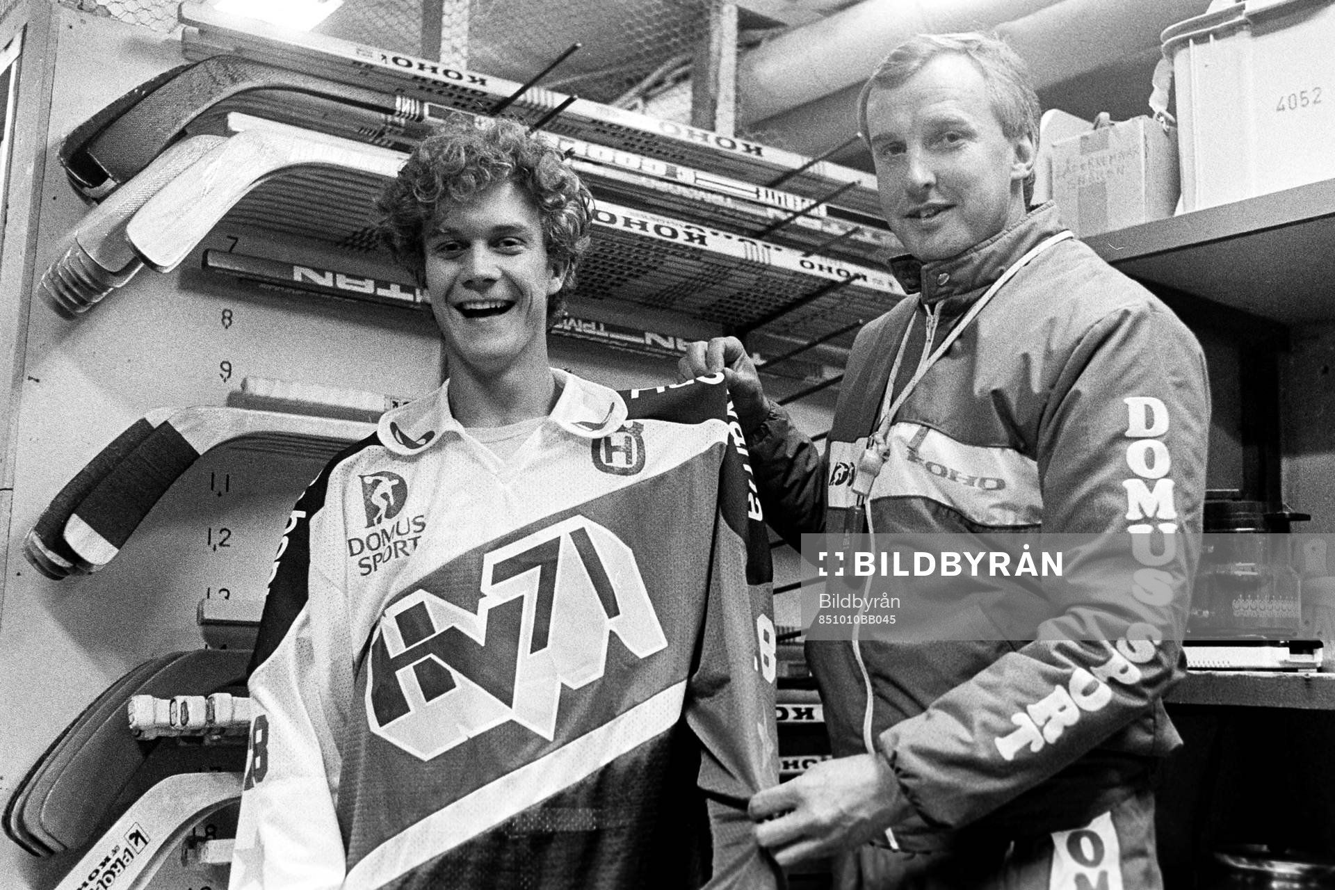Ronnie Nilsson och Curt Lundmark, tränare