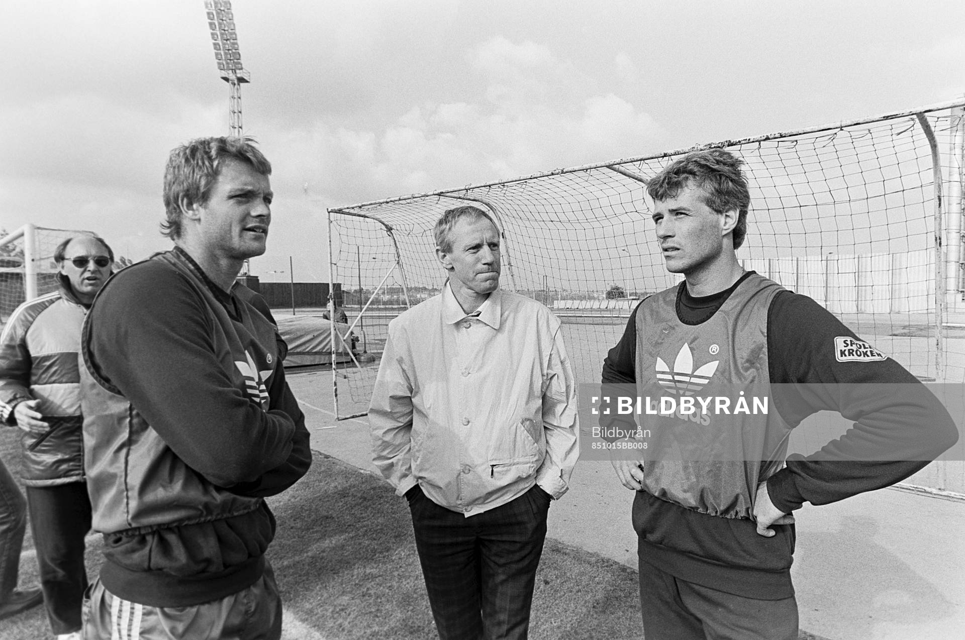 Sveriges förbundskapten Lars Arnesson, Torbjörn Nilsson,
