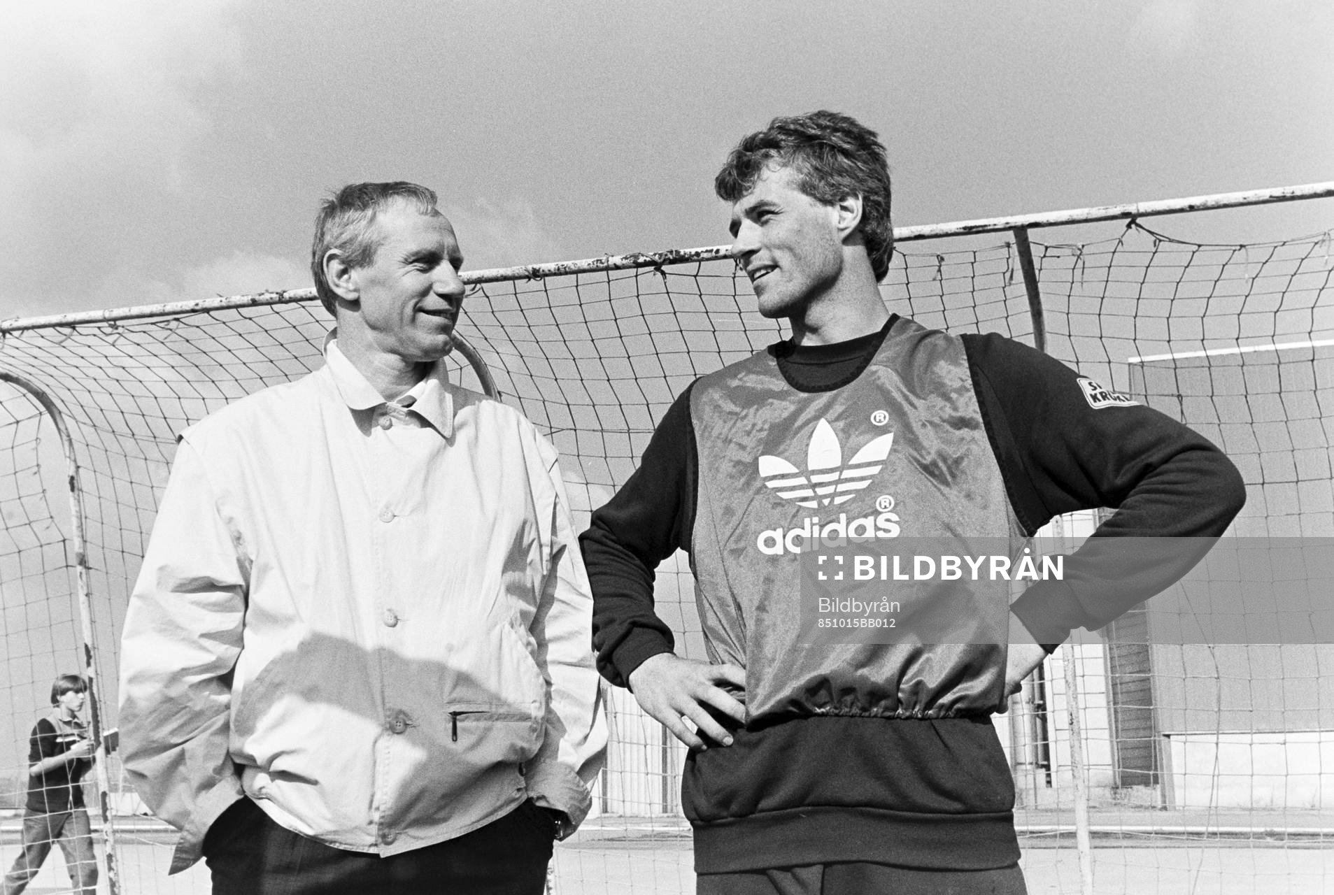 Björn Nordqvist och Glenn Hysén