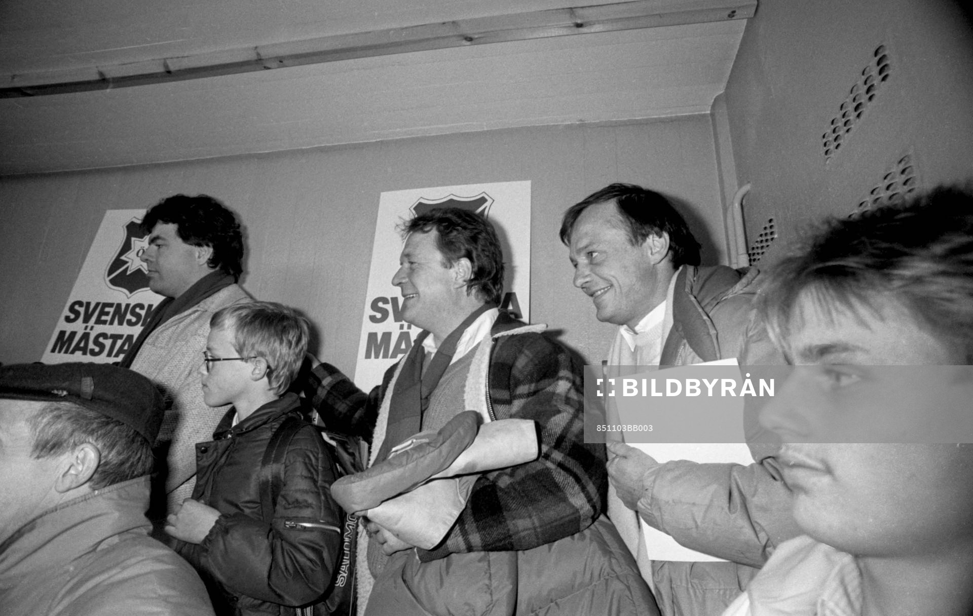 Glada öissupporter, Brasse Brännström och Fredrik