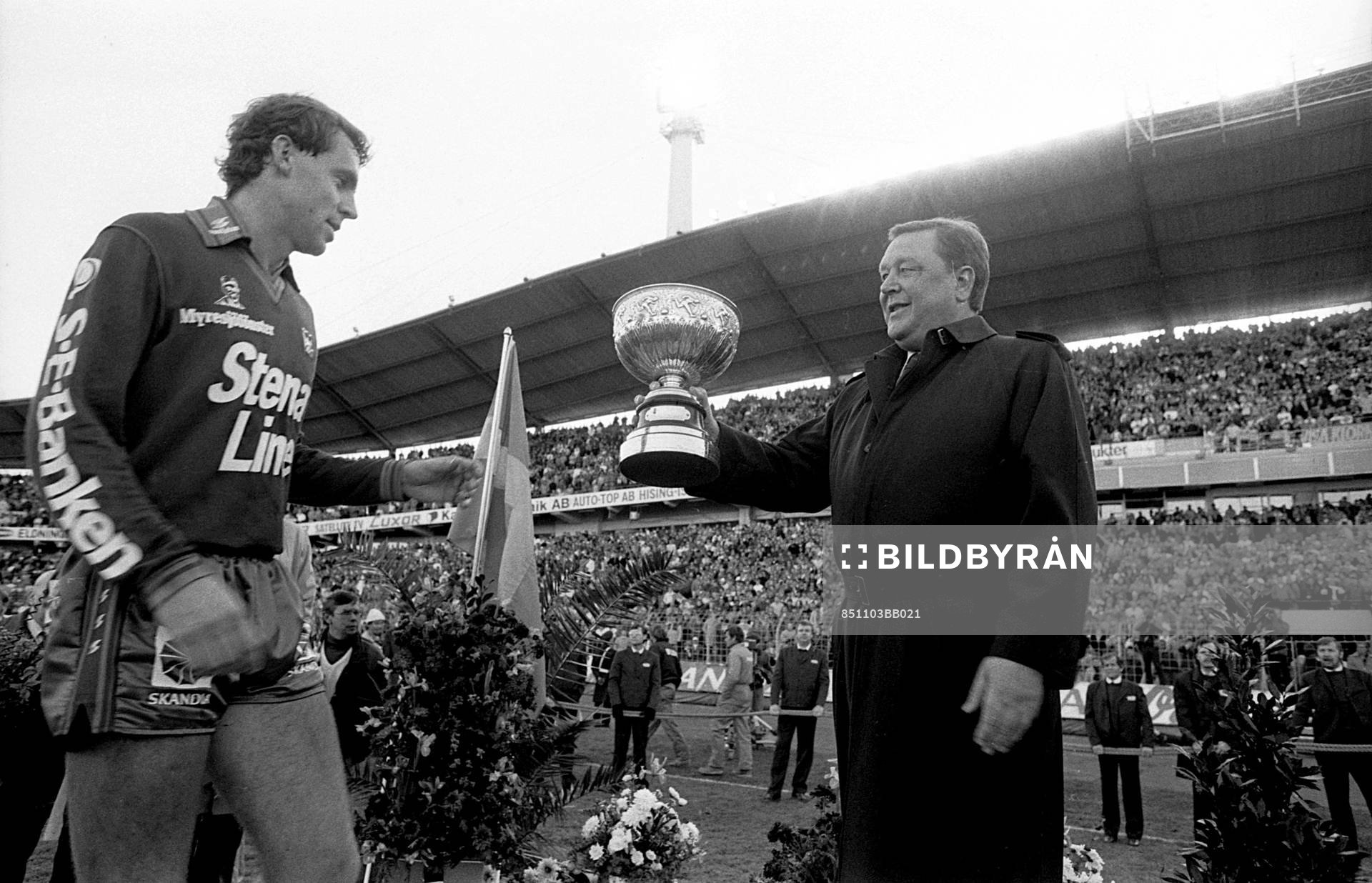 Sören Börjesson, Örgryte får ta emot von Rosens pokal