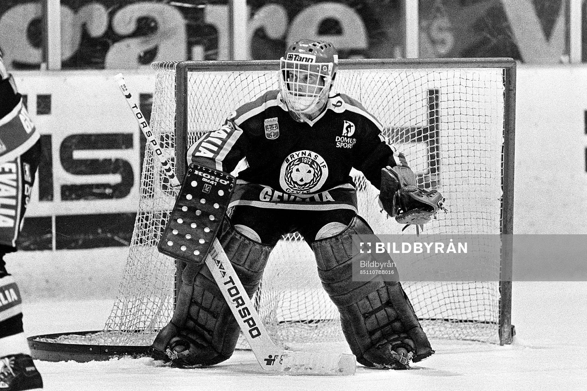 Åke Lilljebjörn, målvakt i Brynäs