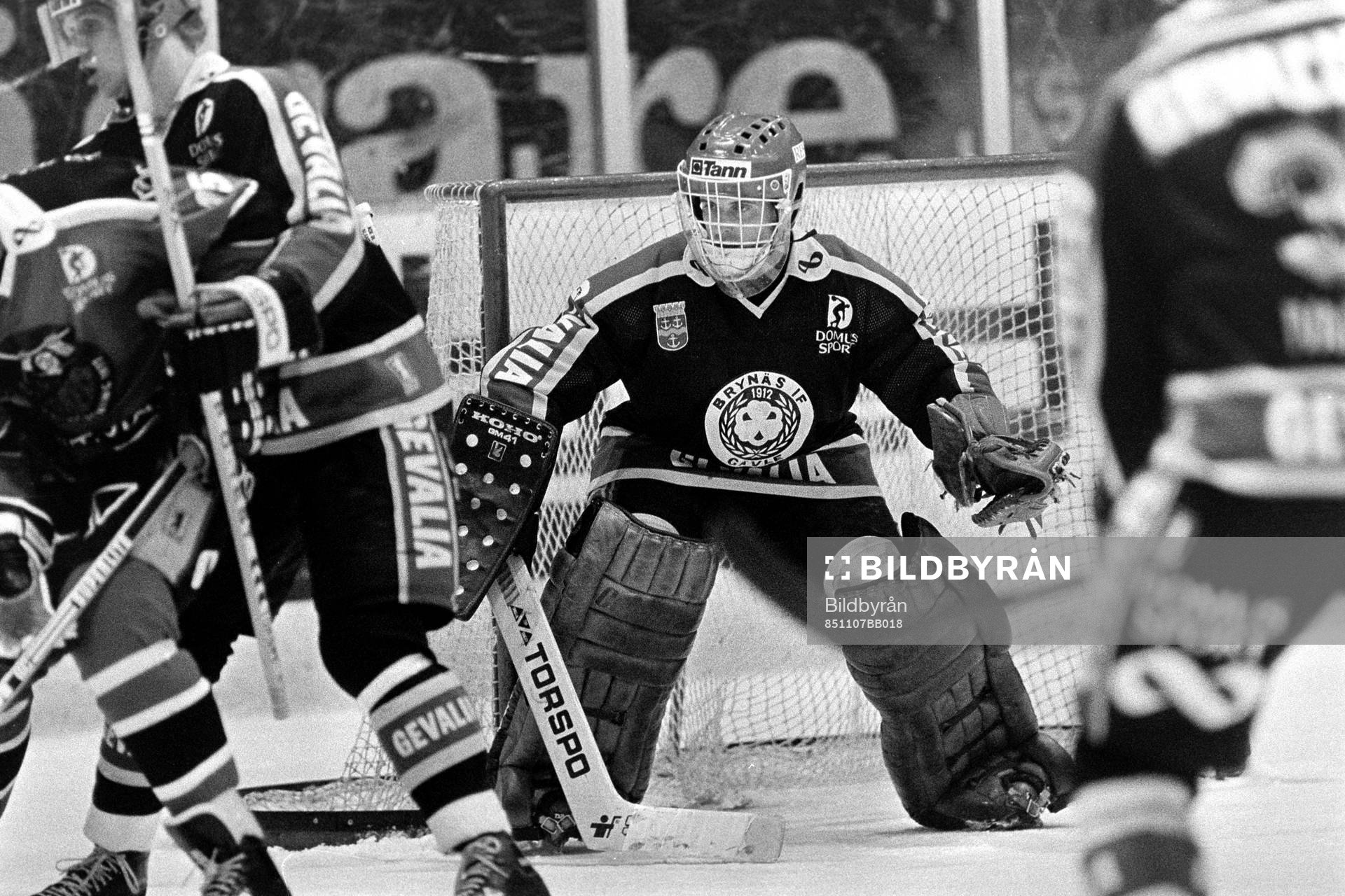 Åke Lilljebjörn, målvakt i Brynäs