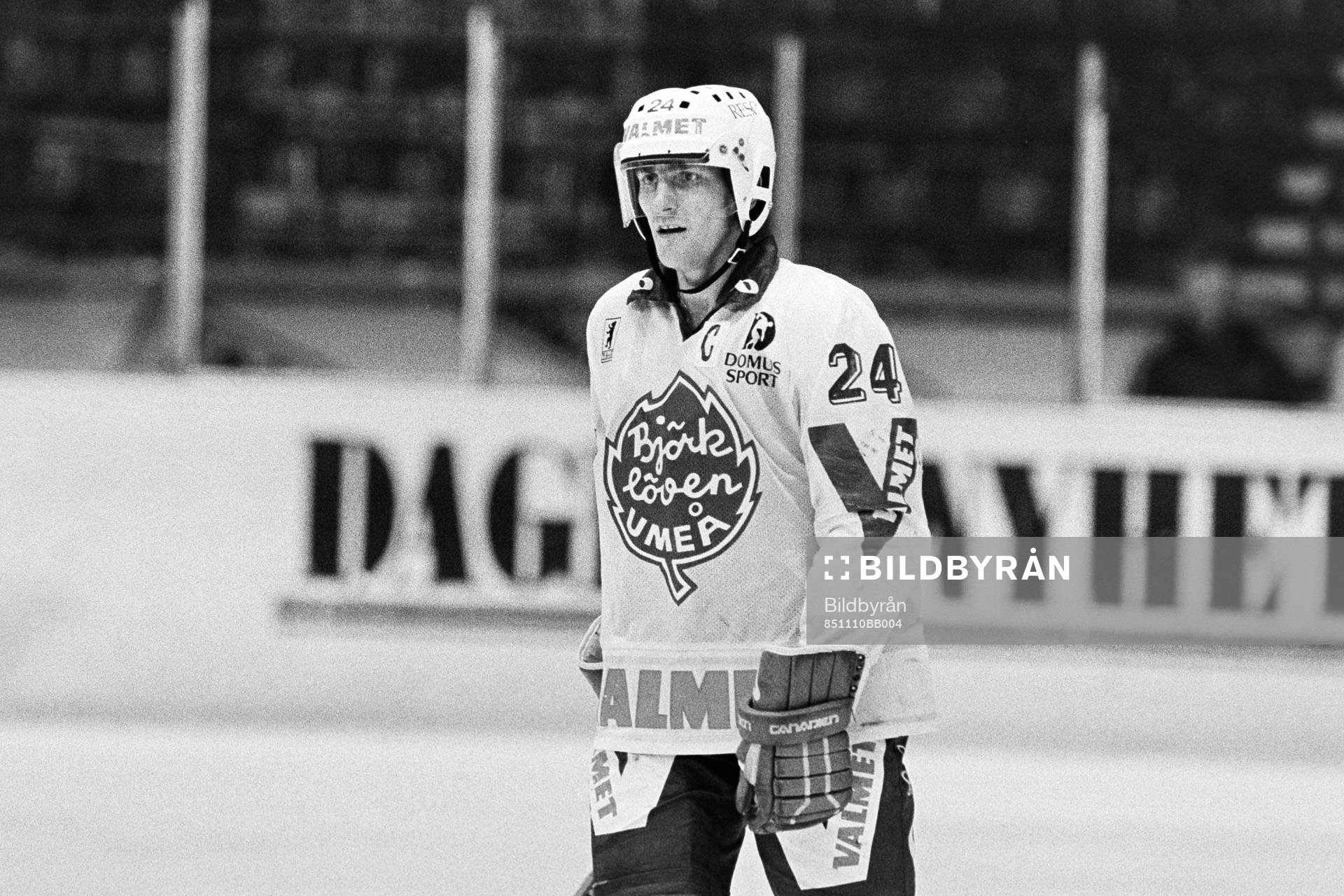 Rolf Berglund, lagkapten i Björklöven