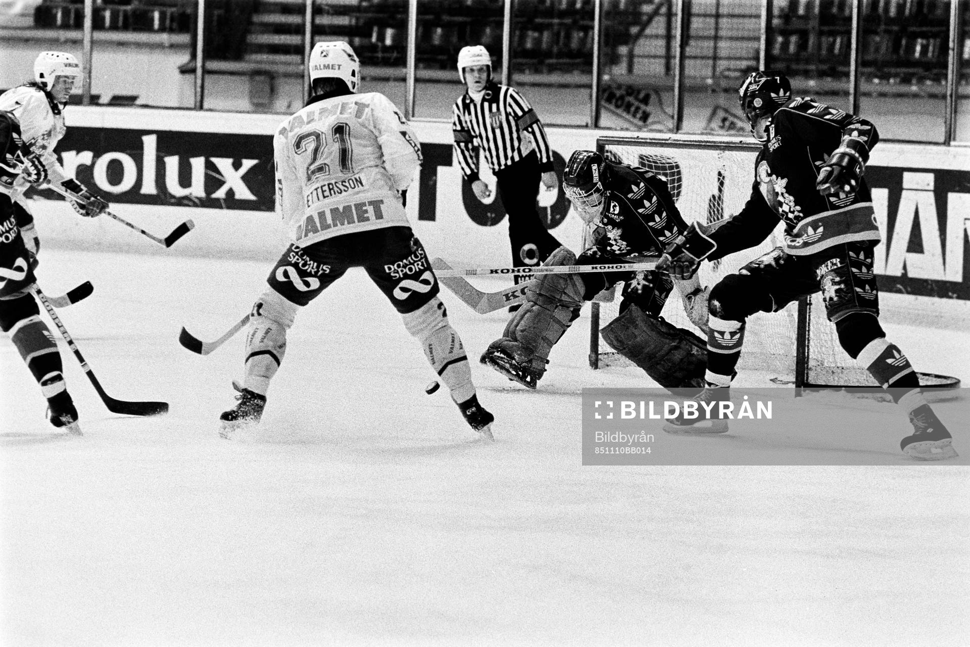 Björklövens Lars-Gunnar Pettersson framför Rolf