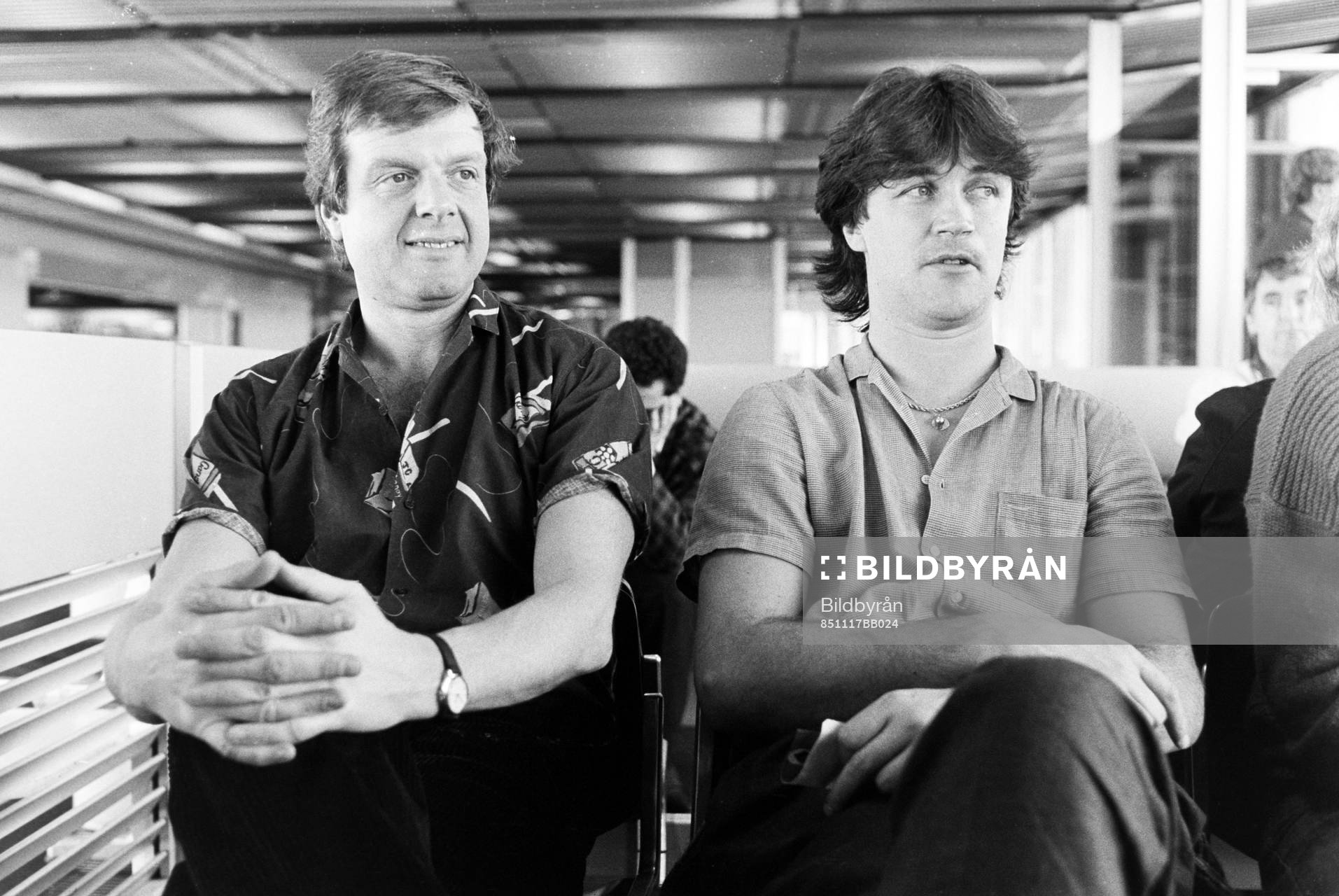 Radiosportens Tommy Engstrand och Ralf Edström