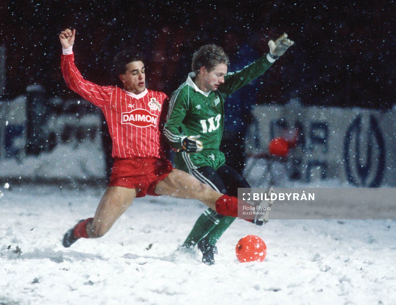 Thomas Dennerby, Hammarby, snö