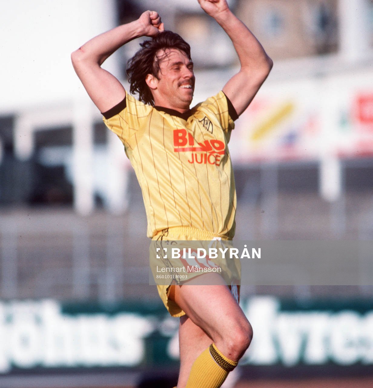 Tommy Hansson, IFK Malmö. Jubel