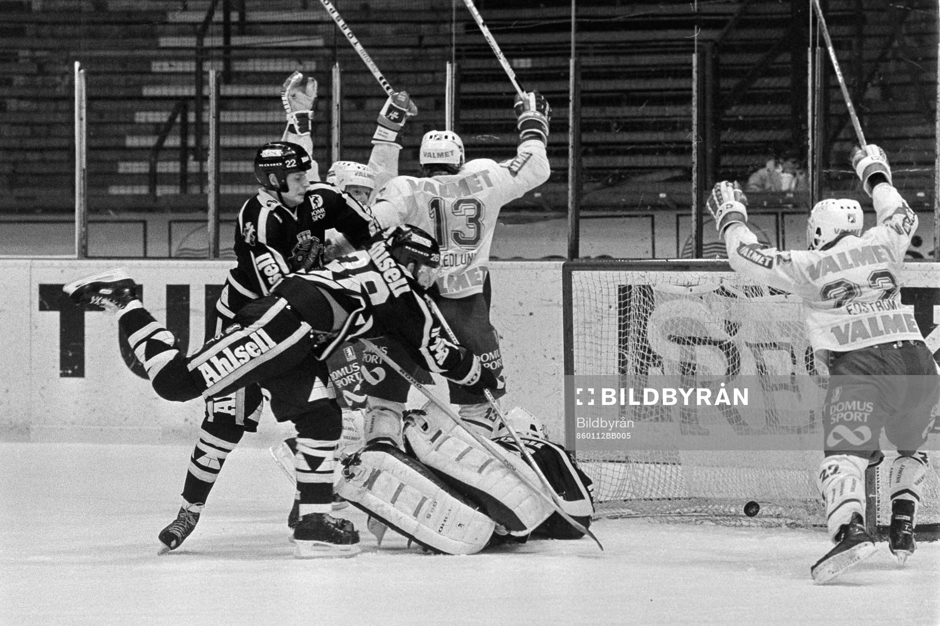 Hans Edlund och Peter Edström, Björklöven jublar