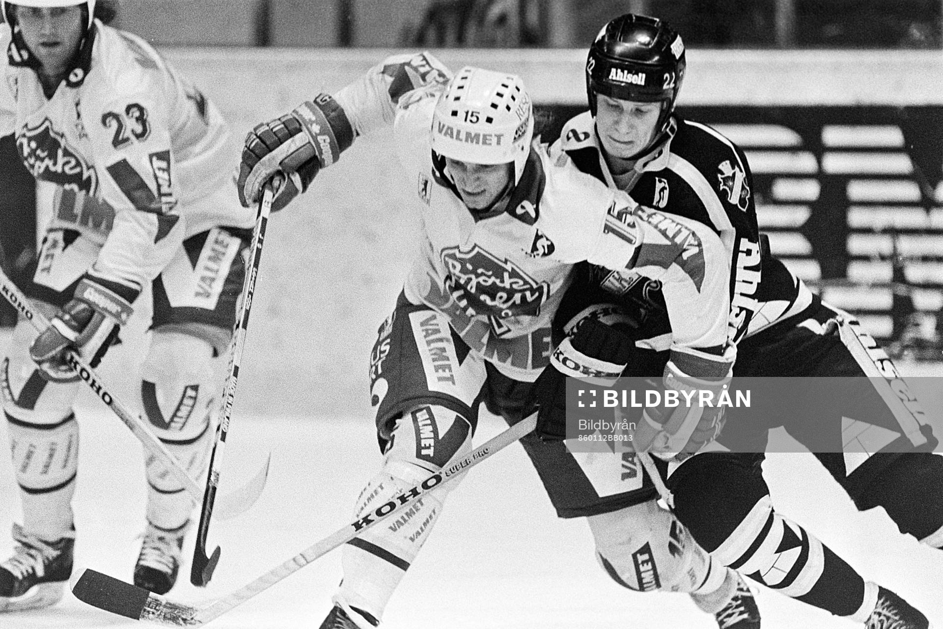 Tony Lundgren, Björklöven och Tommy Lehmann, AIK i kamp