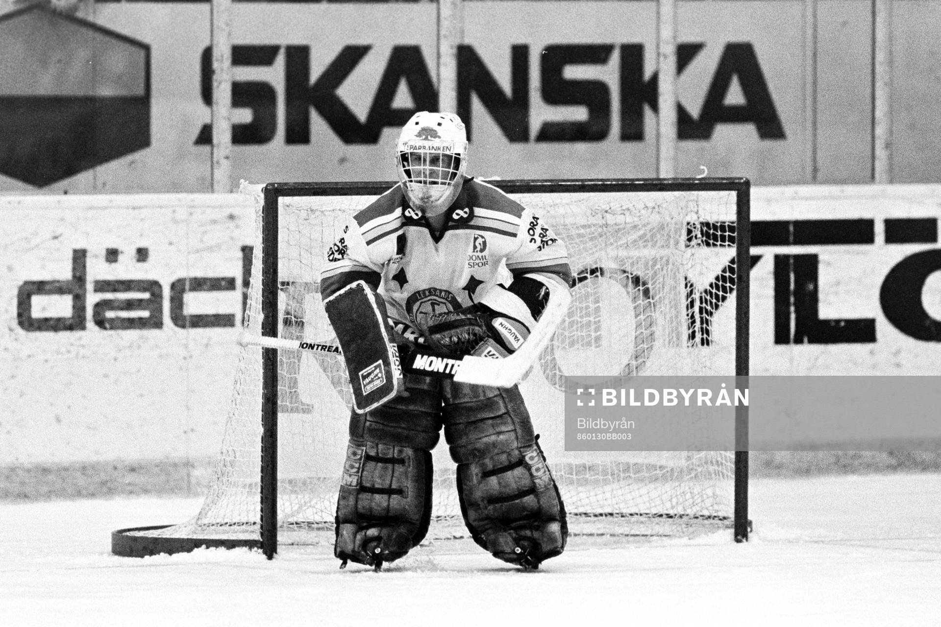 Peter Åslin, målvakt i Leksand