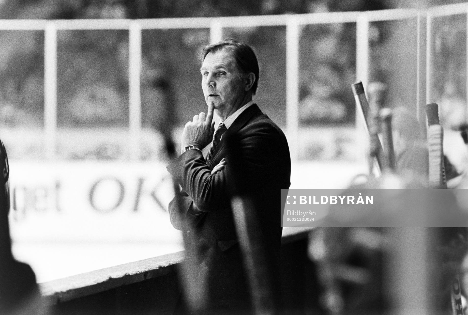 Viktor Tichonov, förbundskapten i Sovjet