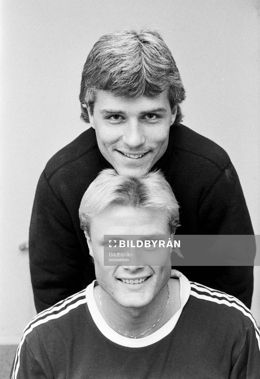 Glenn Hysén och Peter Larsson