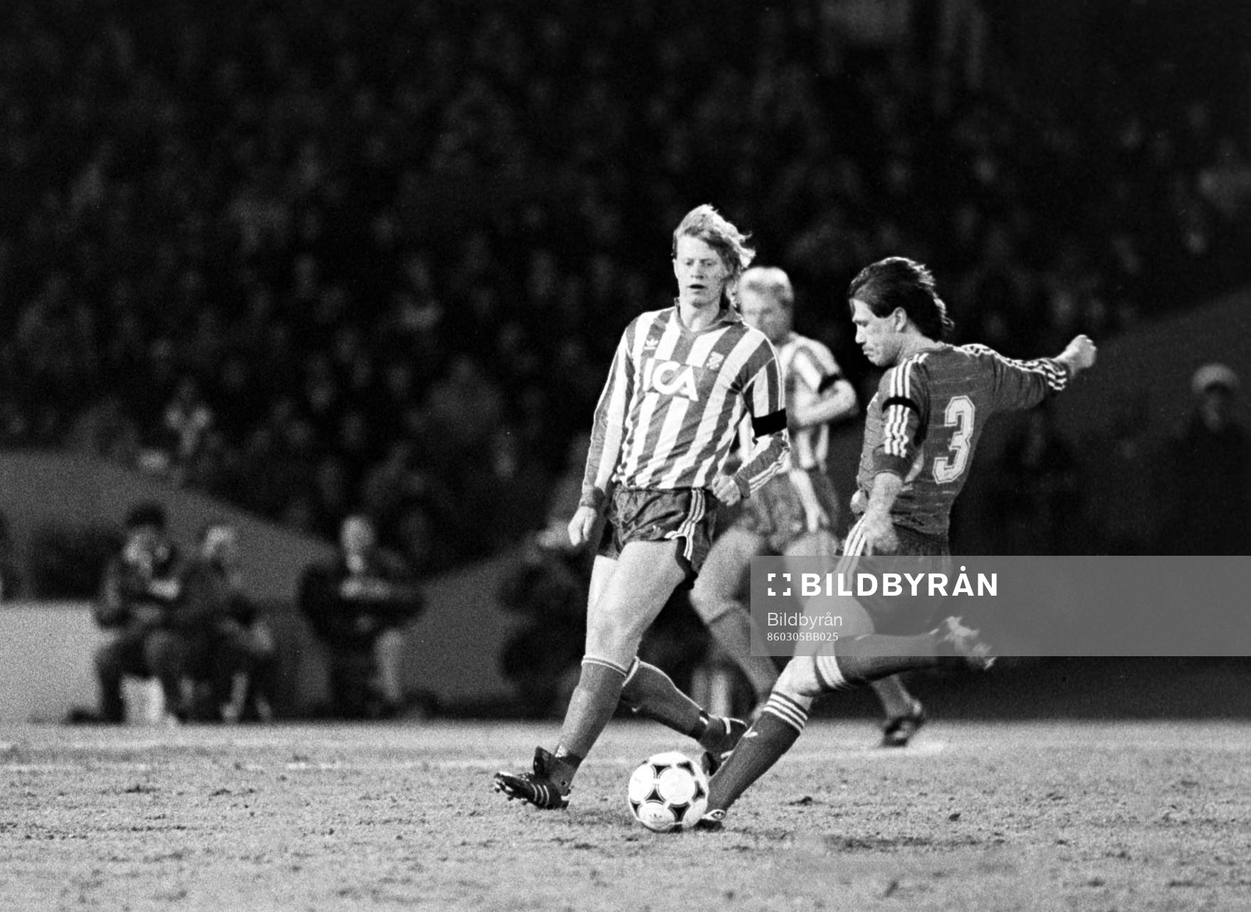 Fotboll, Europacupen, kvartsfinal, Aberdeen - IFK Göteborg, 2-2: Stefan Petterssson, Göteborg.