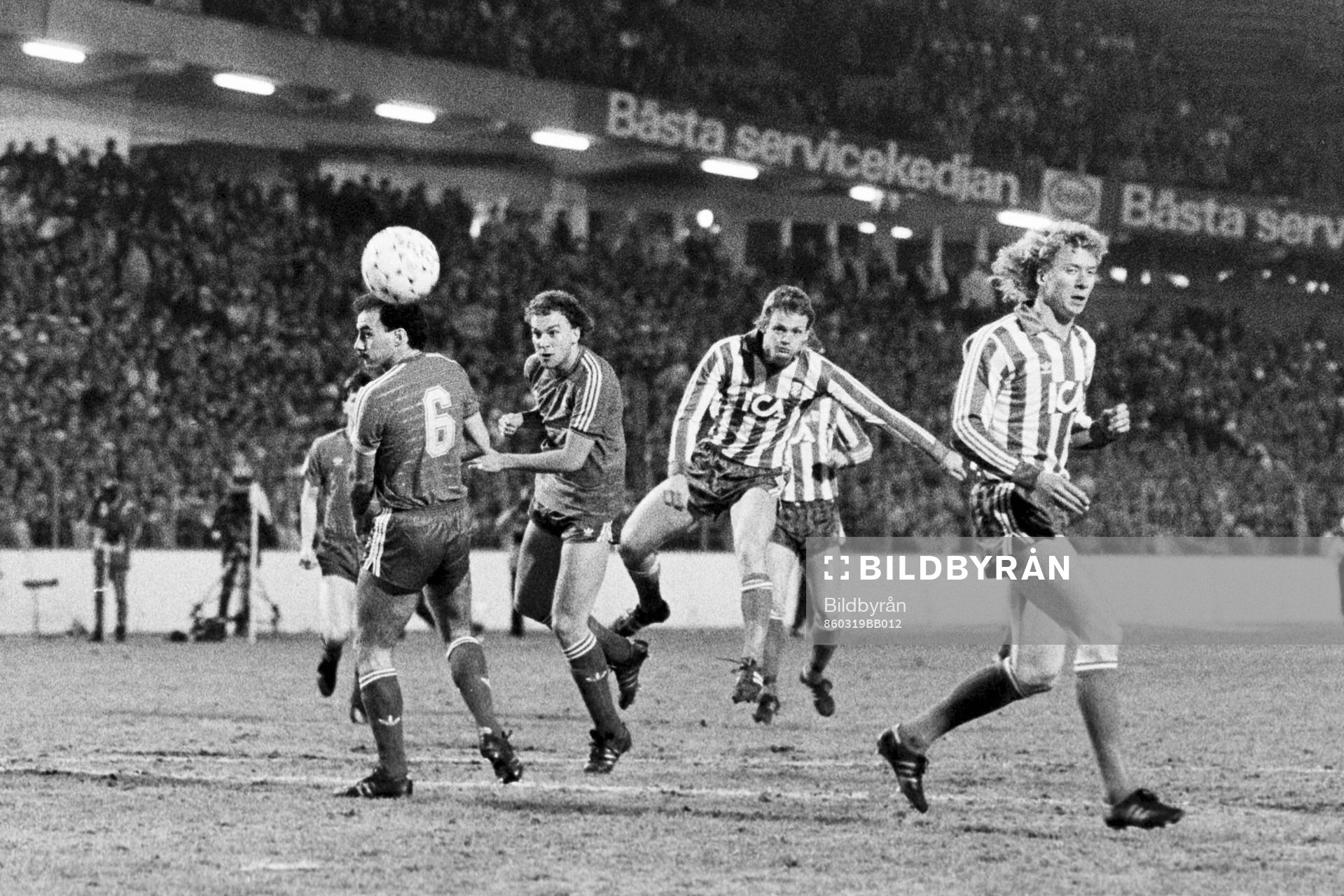 Fotboll, Europacupen, kvartsfinal, IFK Göteborg -