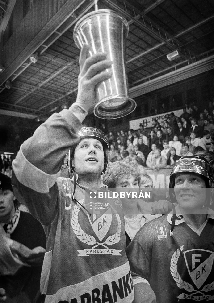 Kent-Erik Andersson, Färjestad jublar