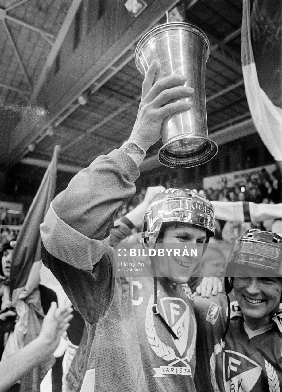 Kent-Erik Andersson, Färjestad jublar