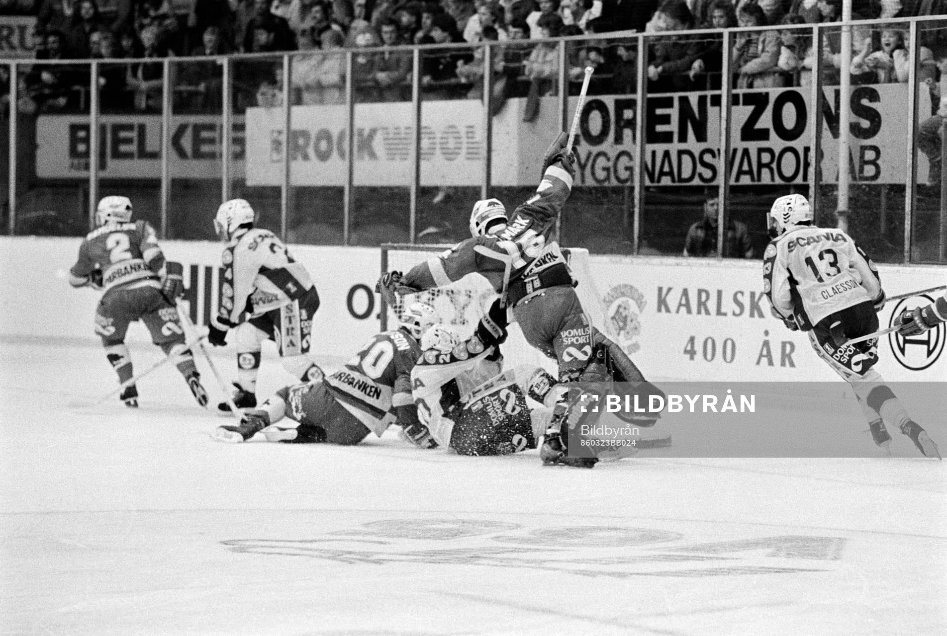 Peter Lindmark, målvakt i Färjestad