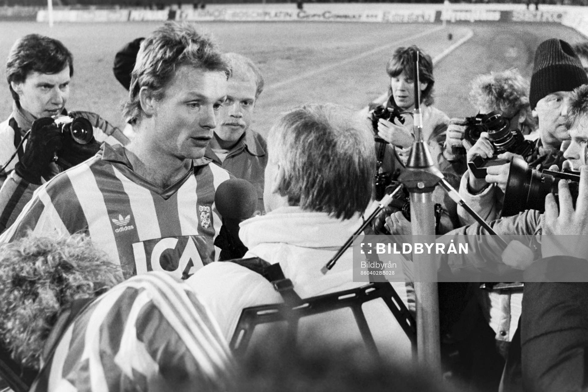 Fotboll, Europacupen, semifinal, IFK Göteborg - Barcelona,