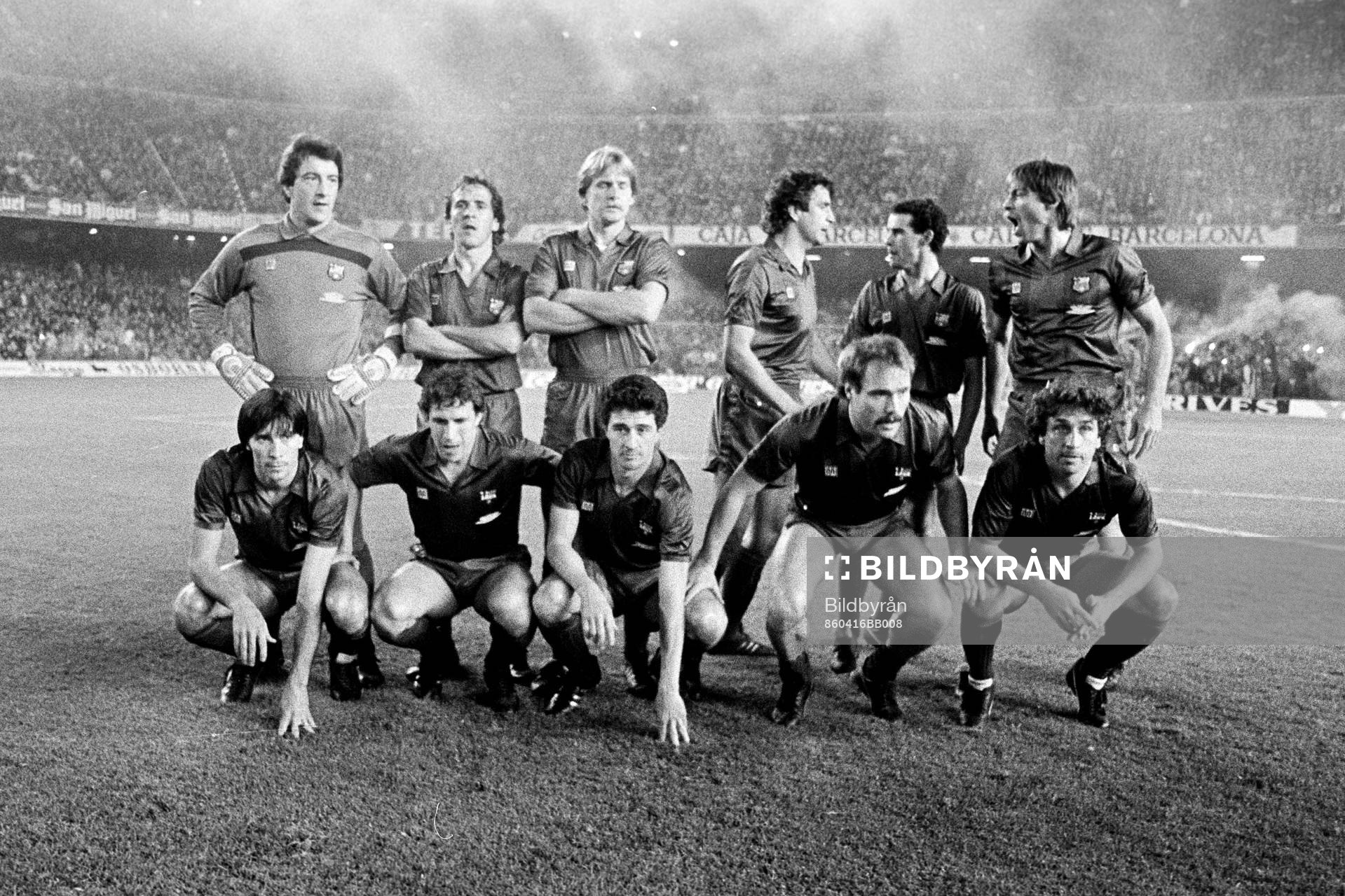 Barcelonas startelva