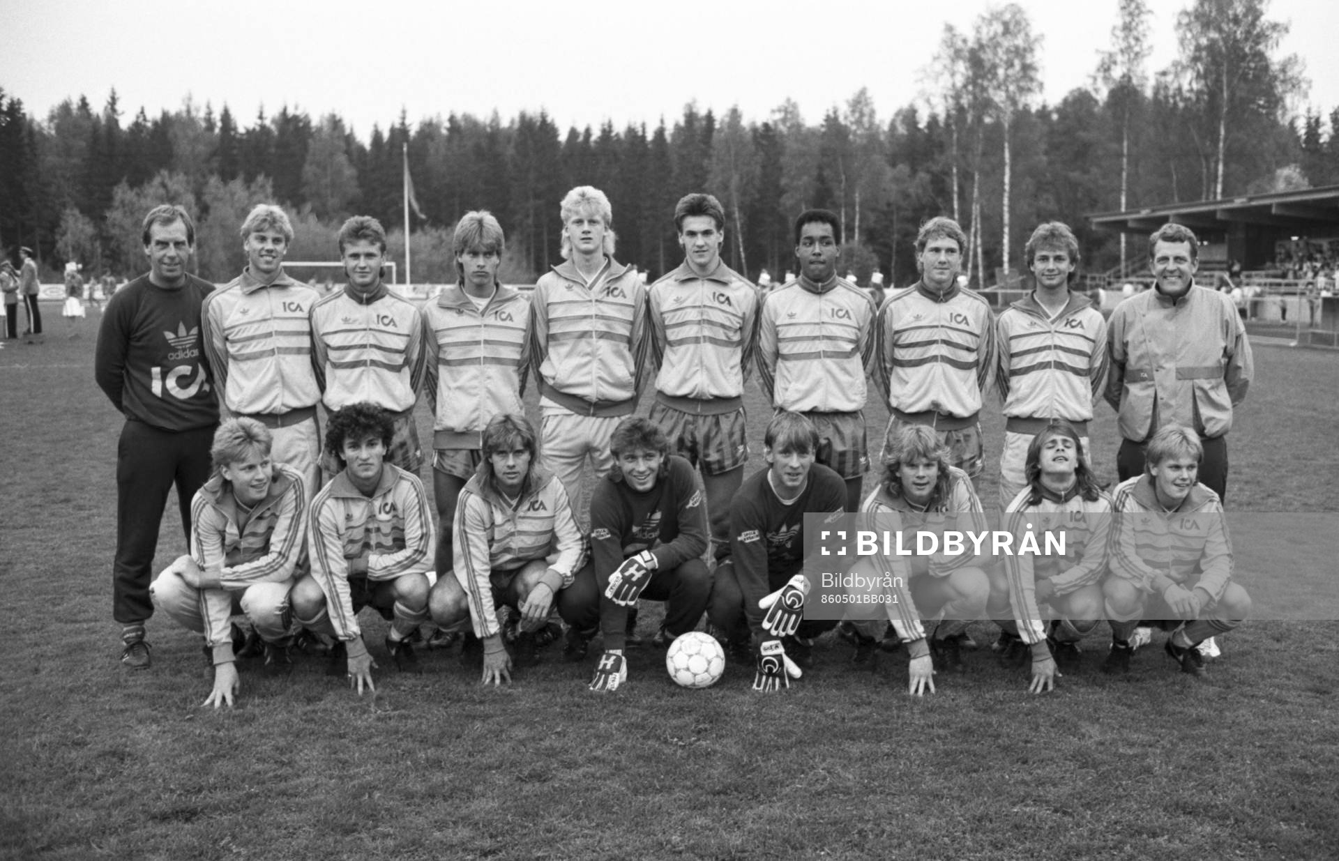 Lagbild, stående från vänster: Bengt Simonsson,