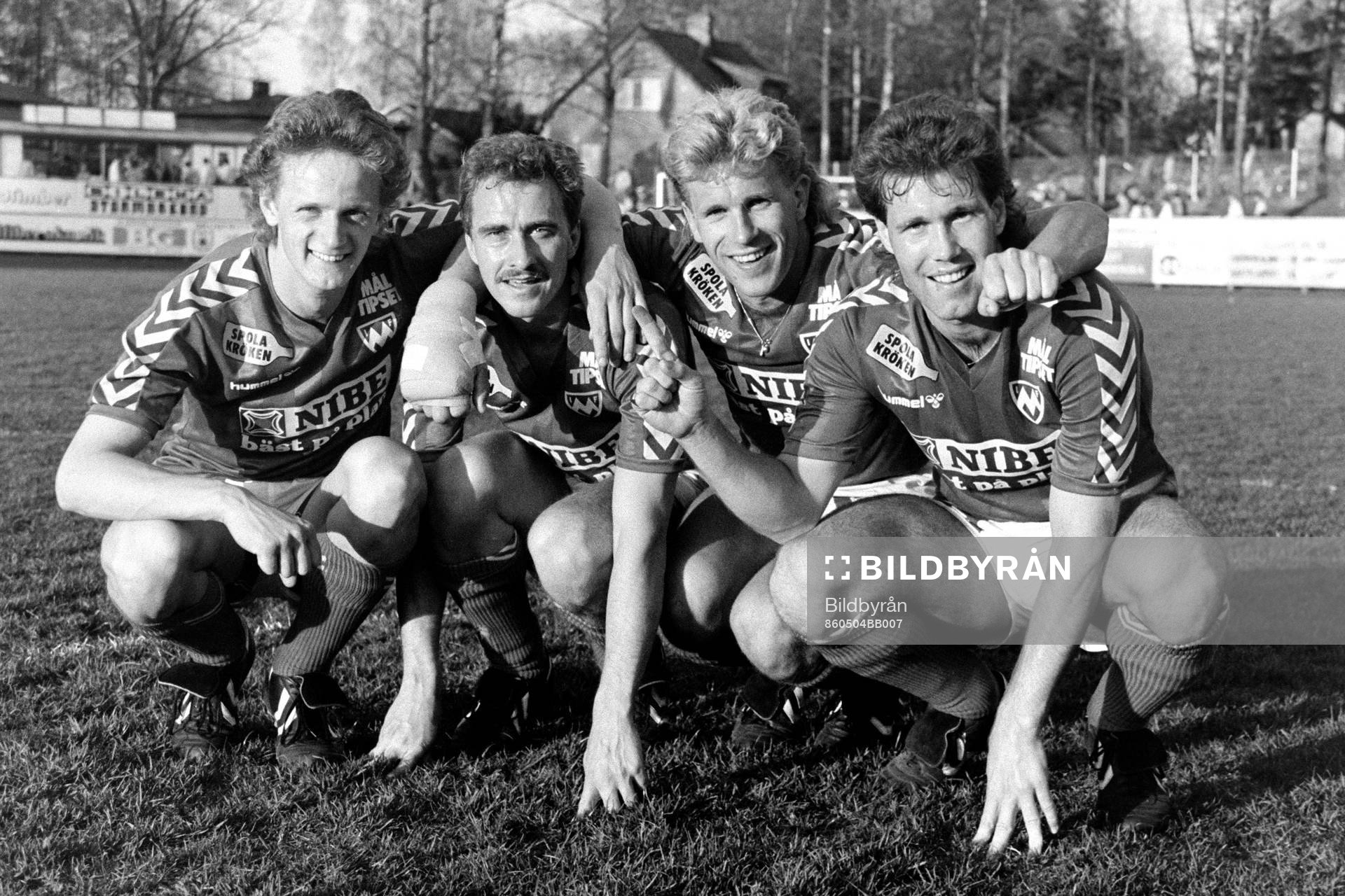 Mikael Ragvald, Stefan Unosson, Per-Åke Antonsson, Håkan