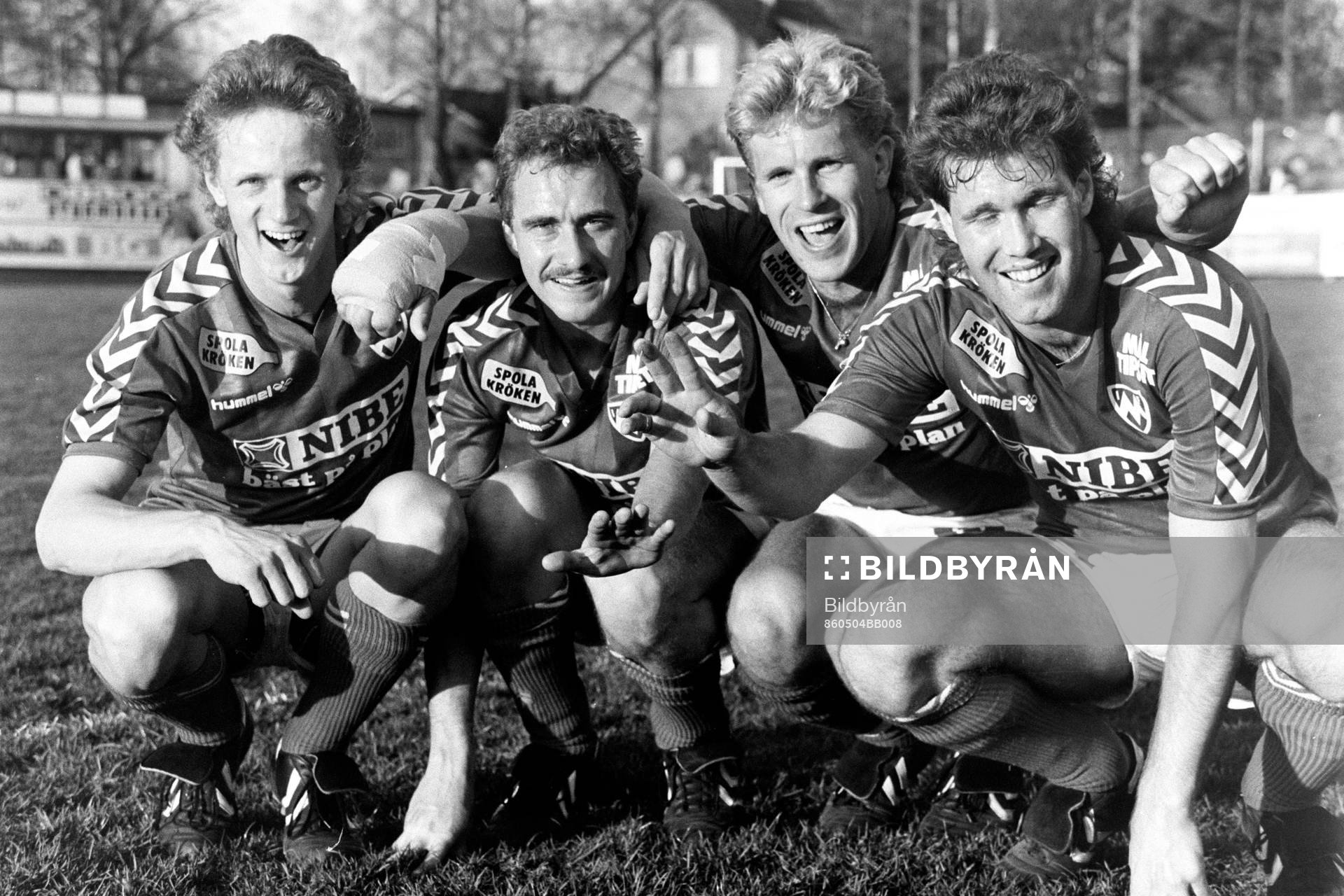 Mikael Ragvald, Stefan Unosson, Per-Åke Antonsson, Håkan