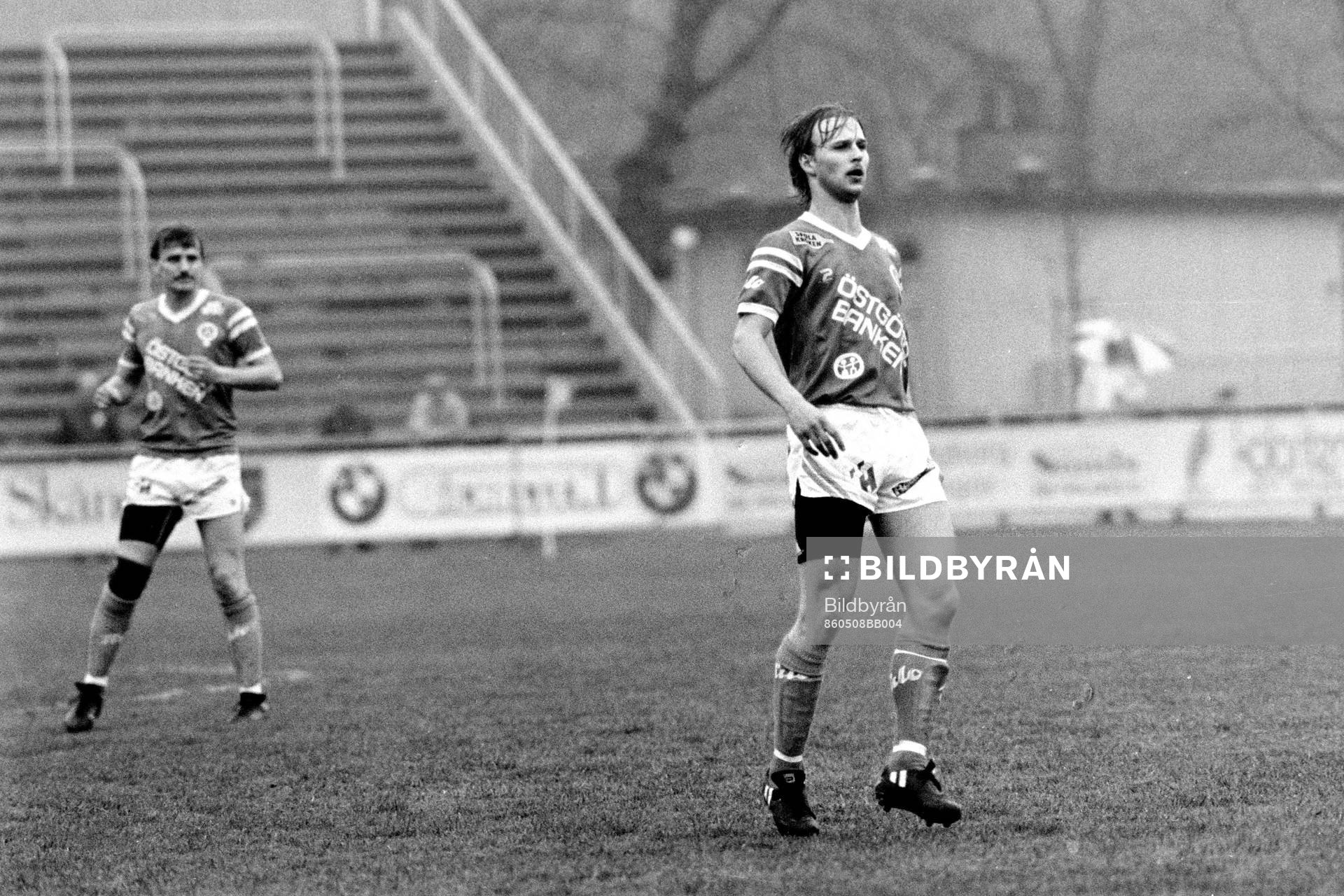 Fotboll, Div 2 Södra, Helsingborg - Åtvidaberg, 1-1: Niklas Andersson, Åtvidaberg