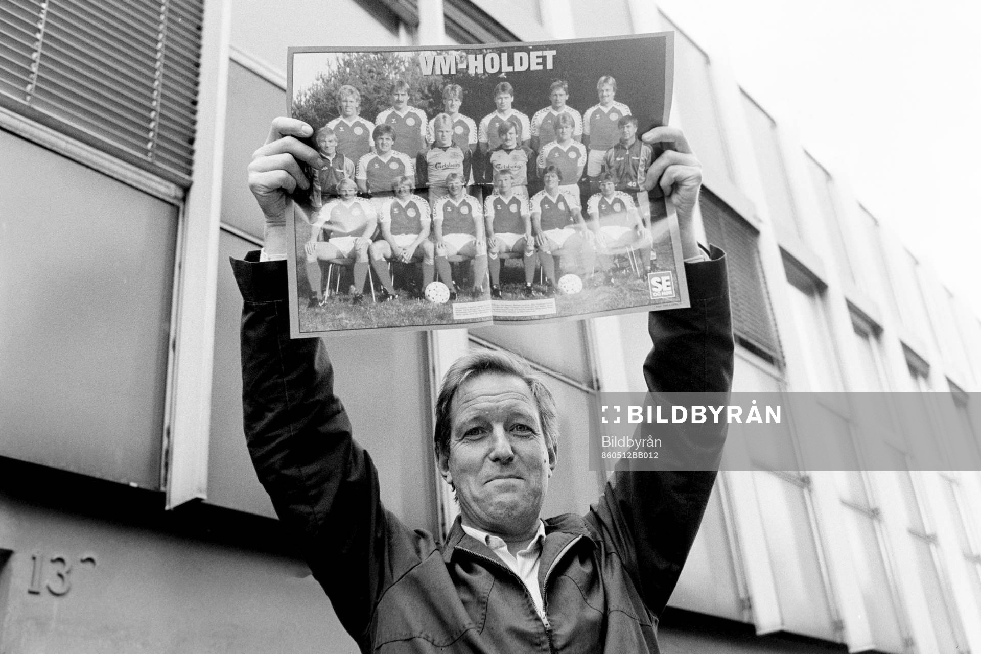 Bengt Saltin jobbar med danska fotbollslandslaget