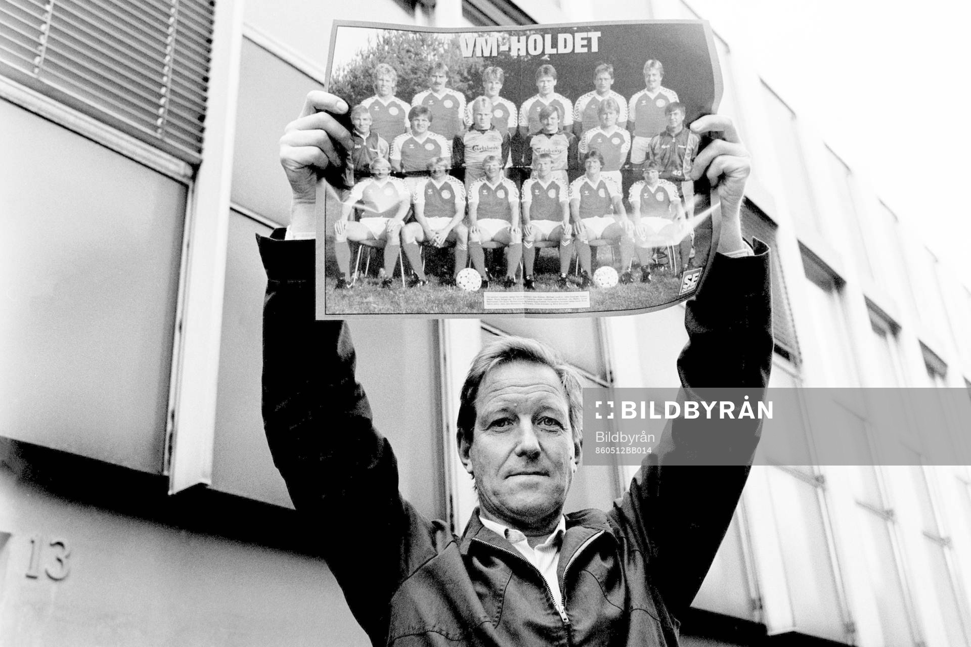 Bengt Saltin jobbar med danska fotbollslandslaget
