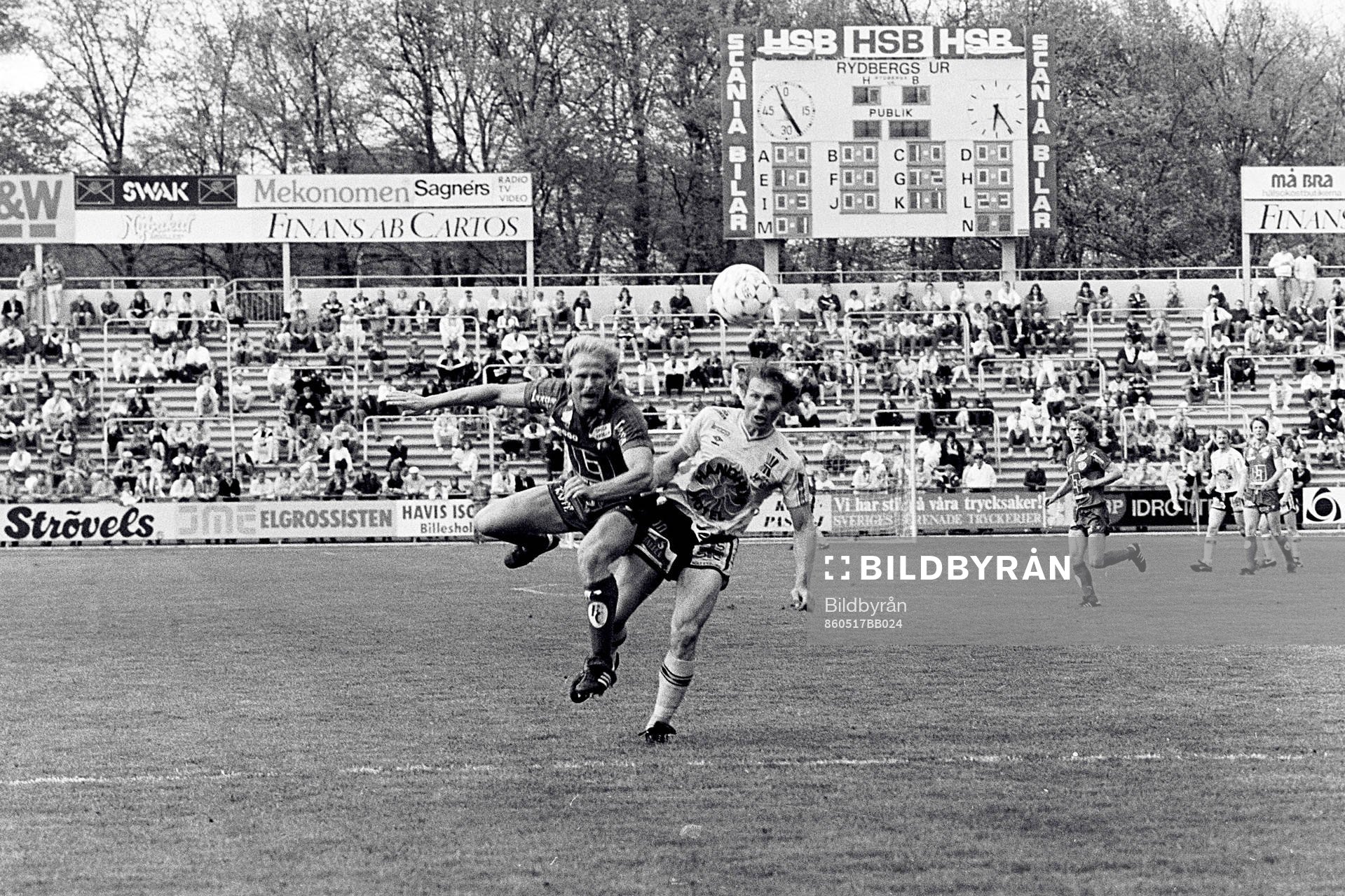 Sven-Åke Landgren, Helsingborg och Bo Andersson, Mjällby