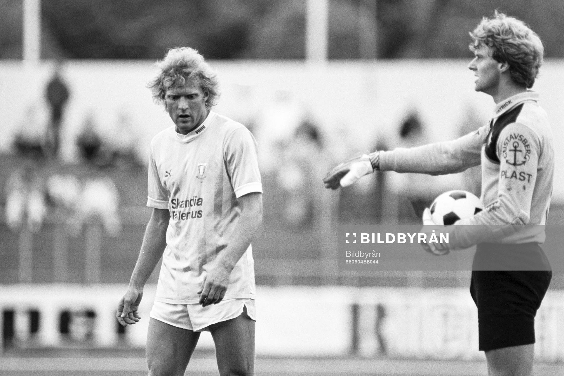 Håkan Lindman, Malmö och elfsborgs målvakt Roger Svensson