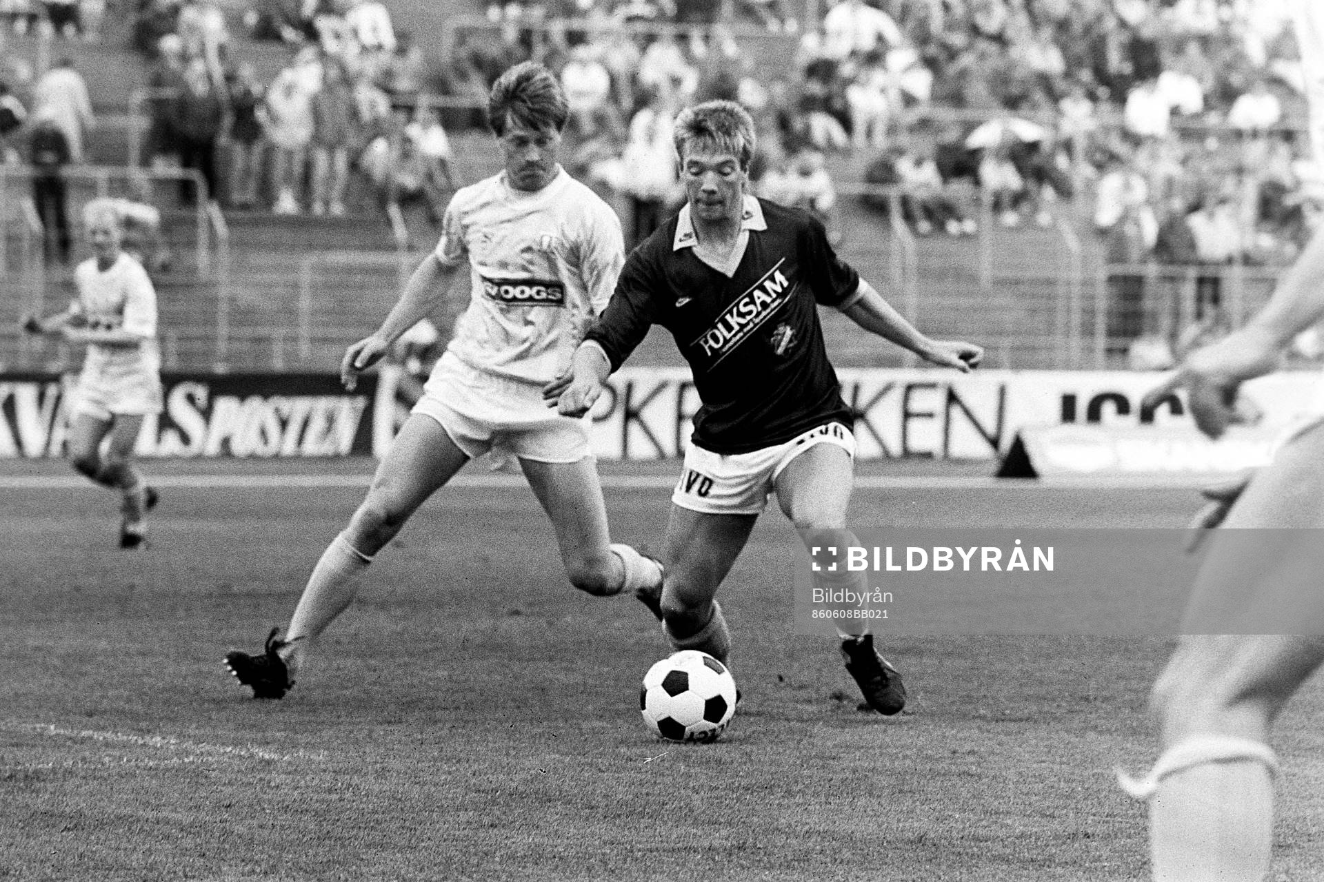 Hans Borg, Malmö och Kim Bergstrand, AIK