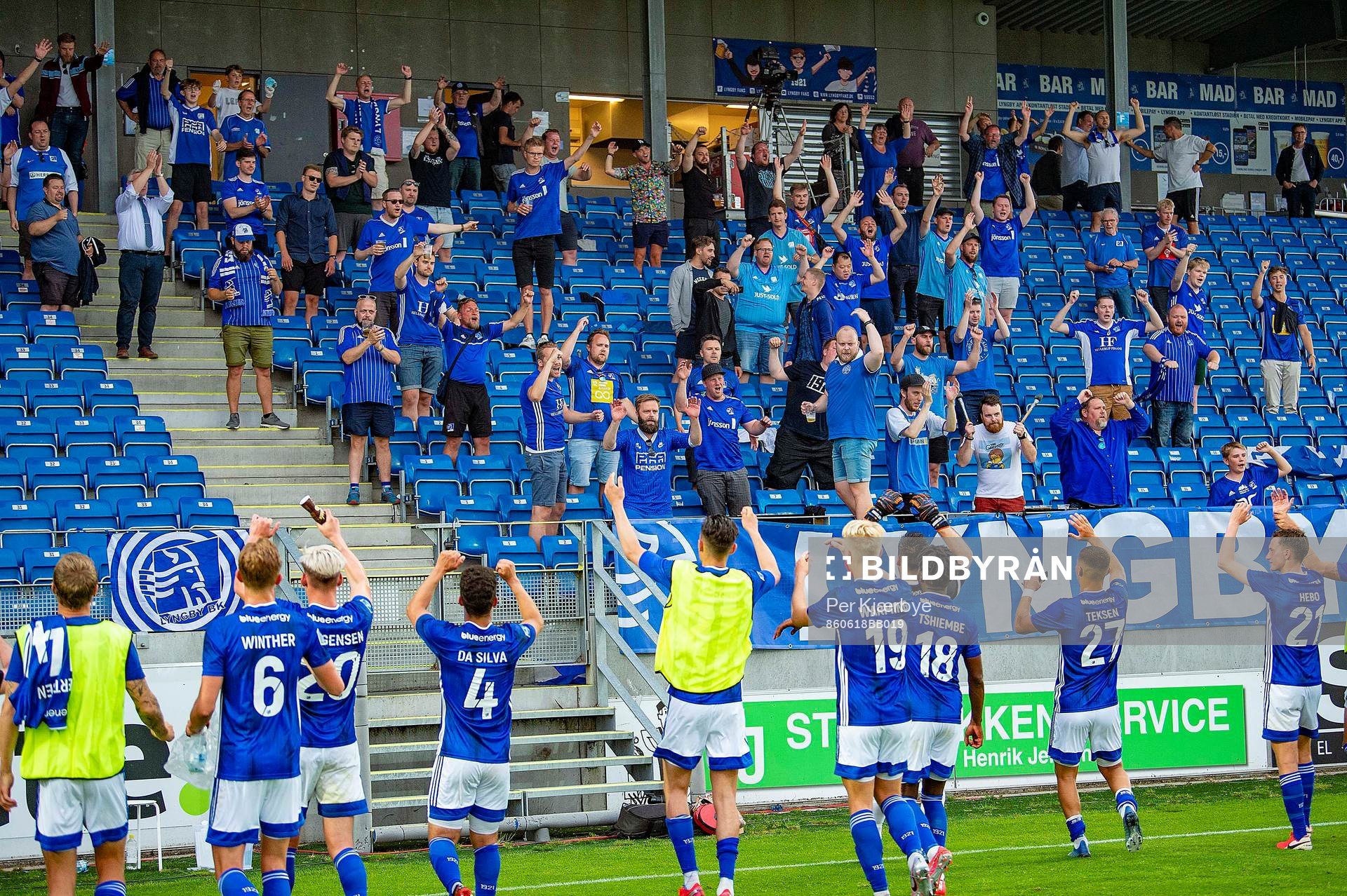 [DK=20200618: Spilllerne fra Lyngby Boldklub takker