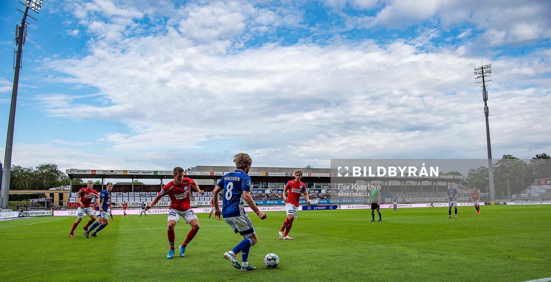 [DK=20200618: Lyngby Stadion med begrænset antal tilskuere