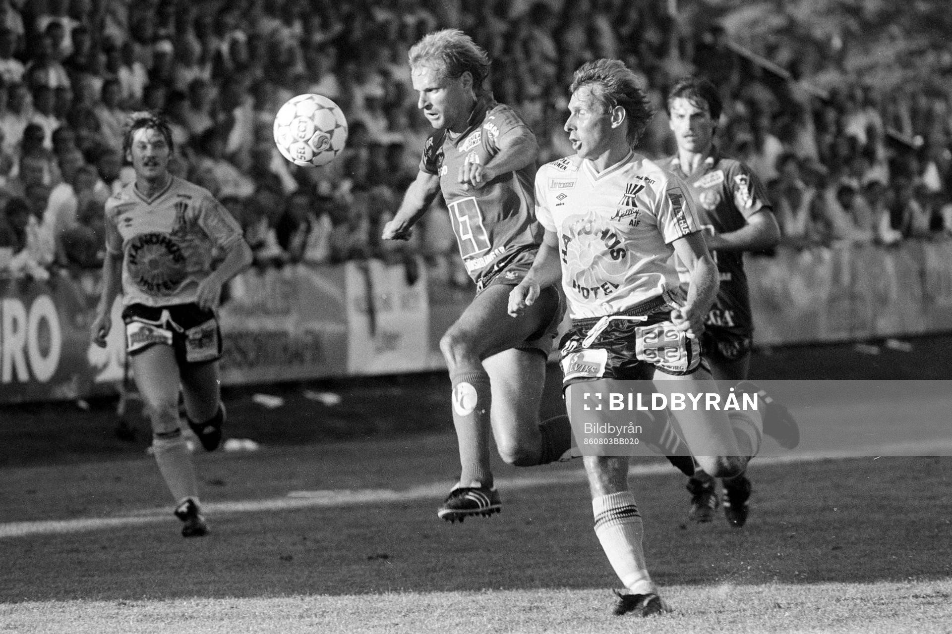 Bo Andersson, Mjällby i kamp om bollen