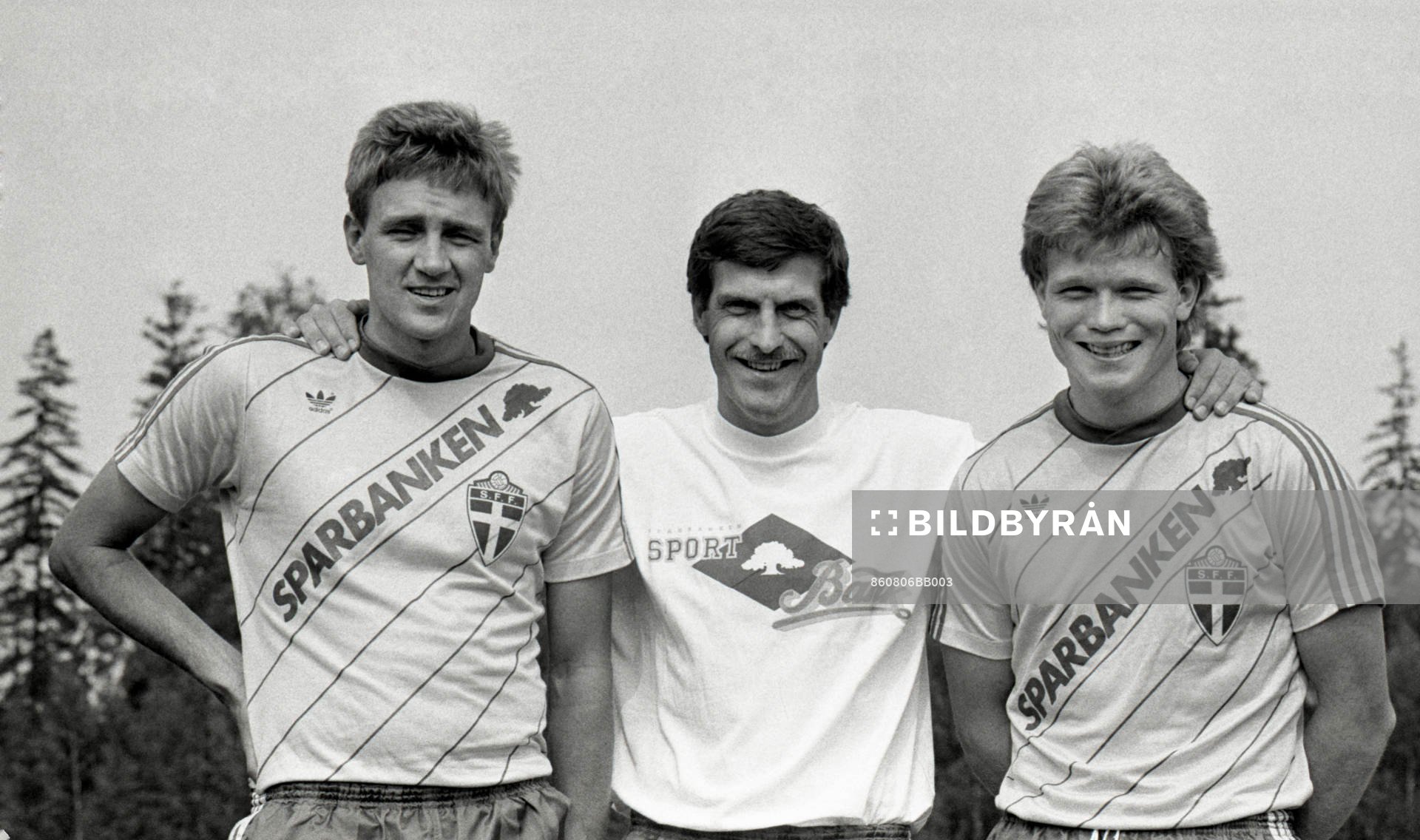 Torbjörn Persson, Olle Nordin, förbundskapten och Leif