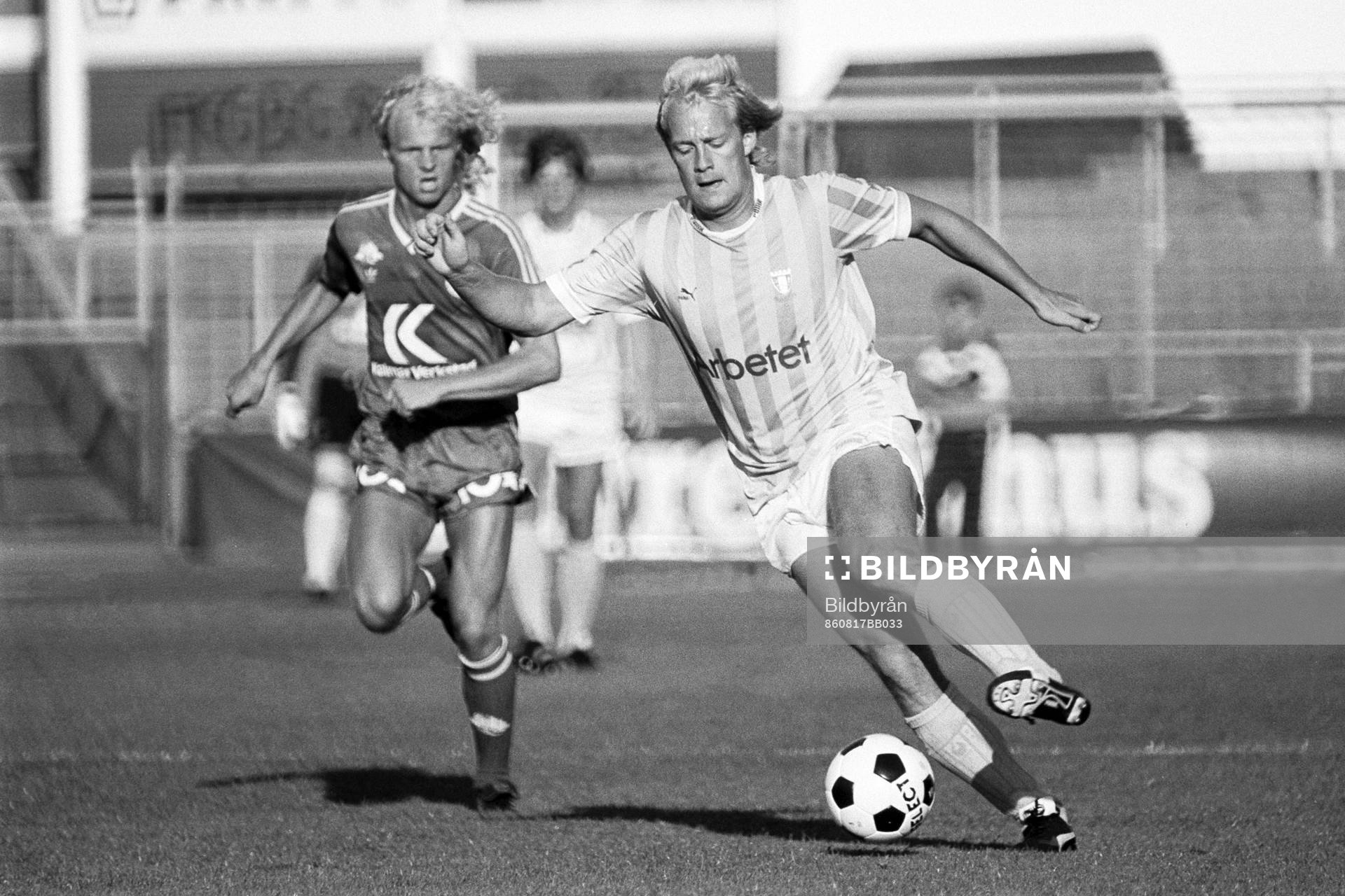Fotboll, Allsvenskan, Malmö FF - Kalmar FF, 1-0: Mats Magnusson, Malmö.