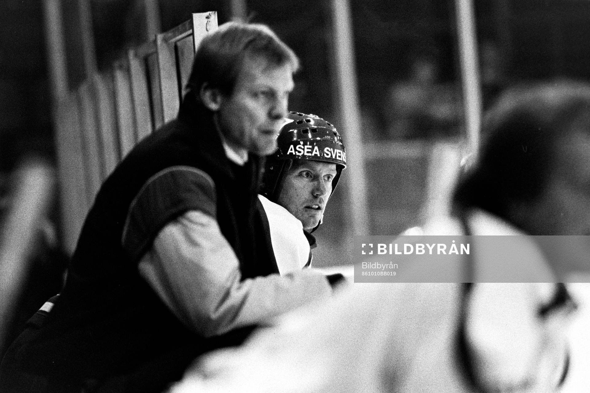 Thommie Bergman, tränare i Frölunda och Jörgen Pettersson