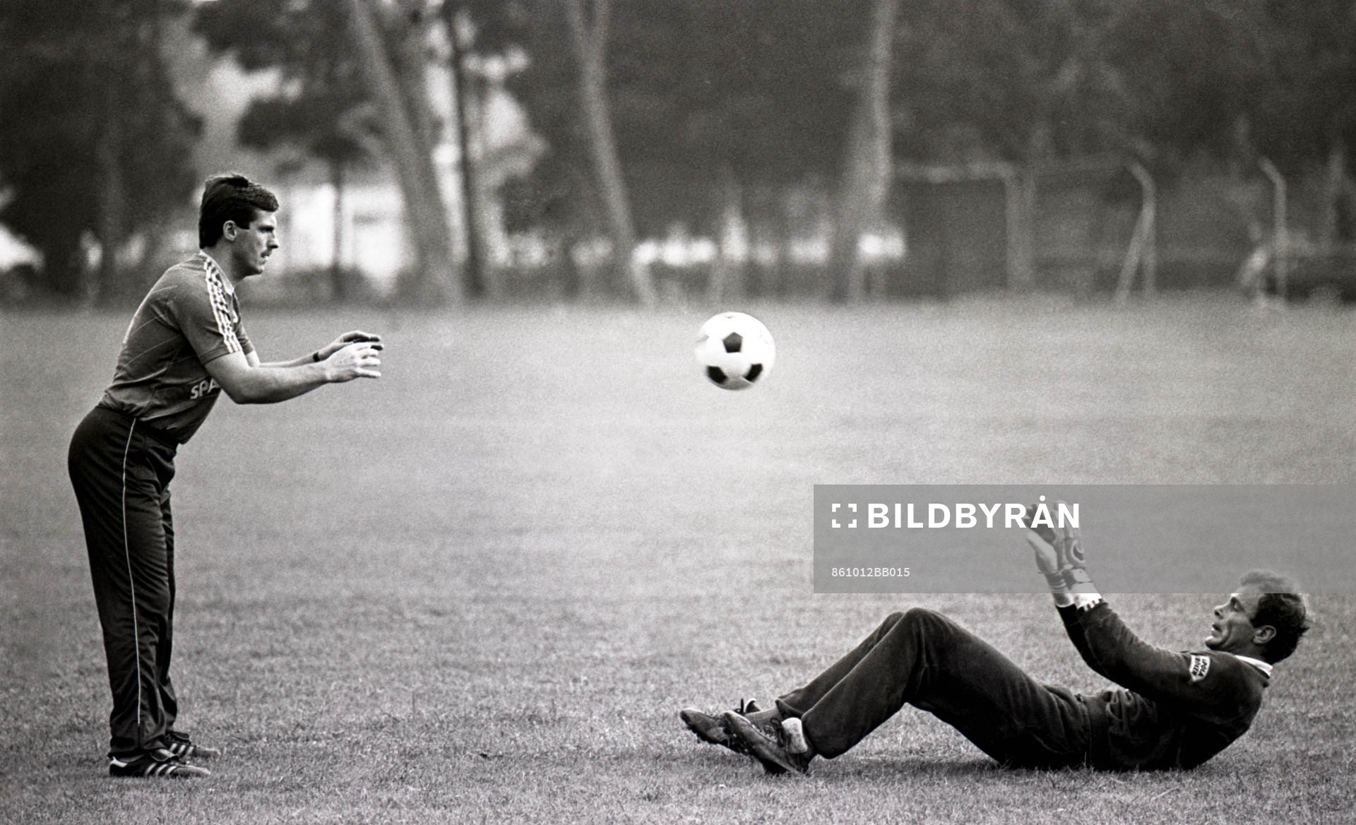 Olle Nordin, förbundskapten och Jan Möller