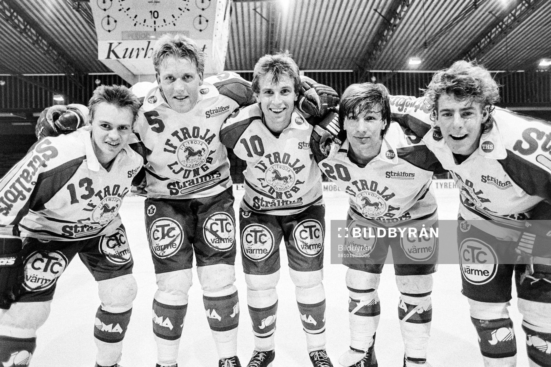 Dan Wiberg, Mikael Andersson, Leif Fantenberg, Kurt Larson