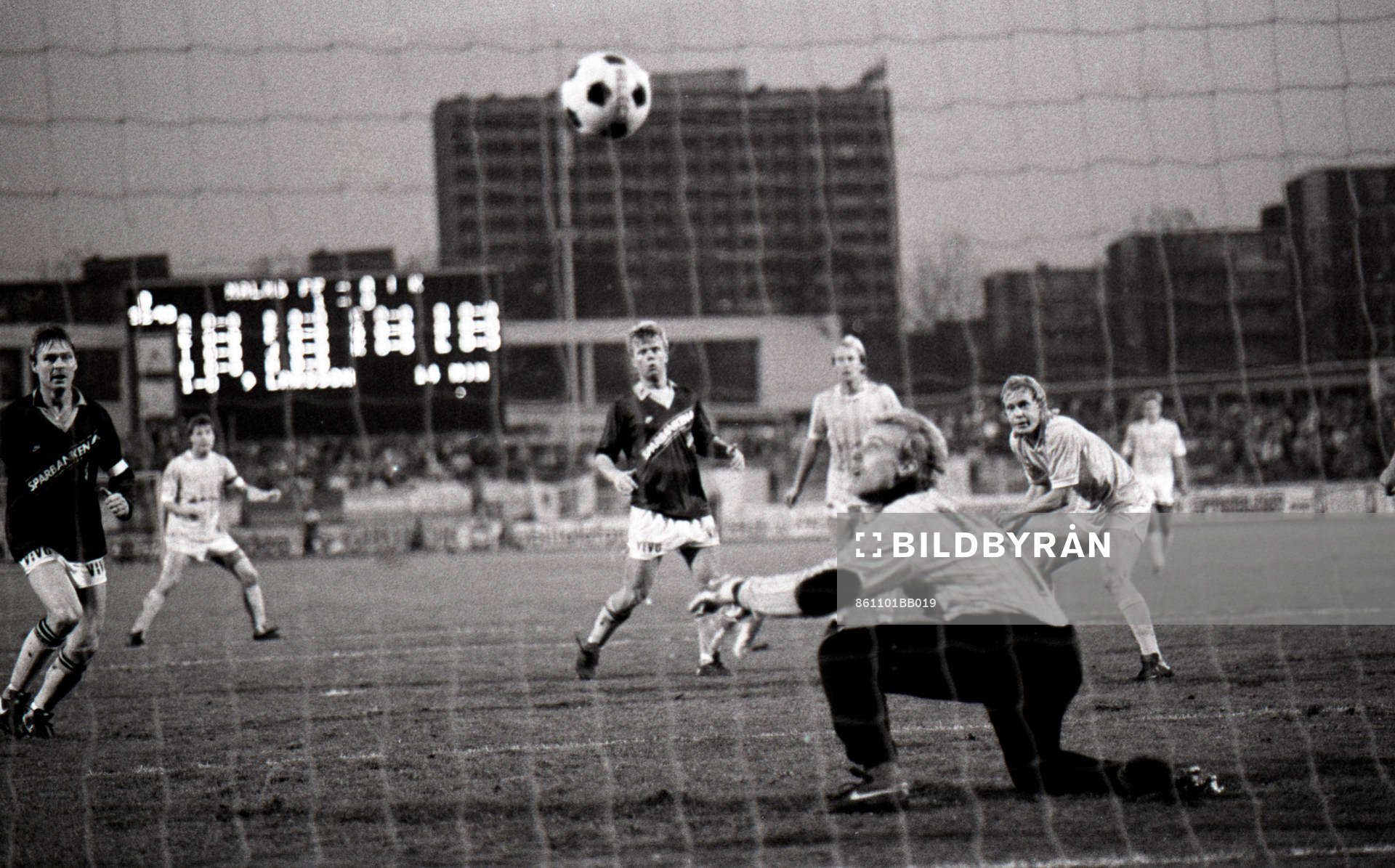 Lars Larsson, Malmö överlistar Bernt Ljung