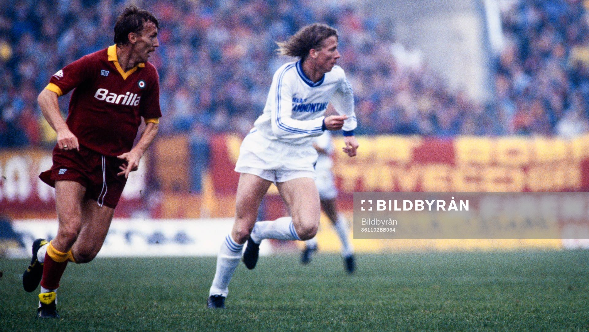 Fotboll, Serie A, Empoli - Roma, 1-3: Zbigniew Boniek, Roma & Johnny Ekström, Empoli.